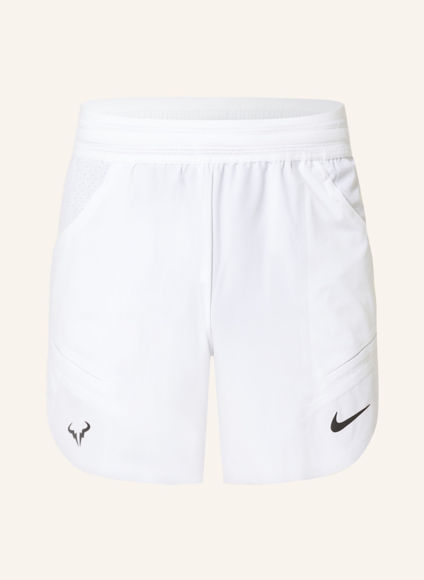 Nike Szorty tenisowe DRI-FIT ADV, Kolor: BIAŁY (Obrazek 1)