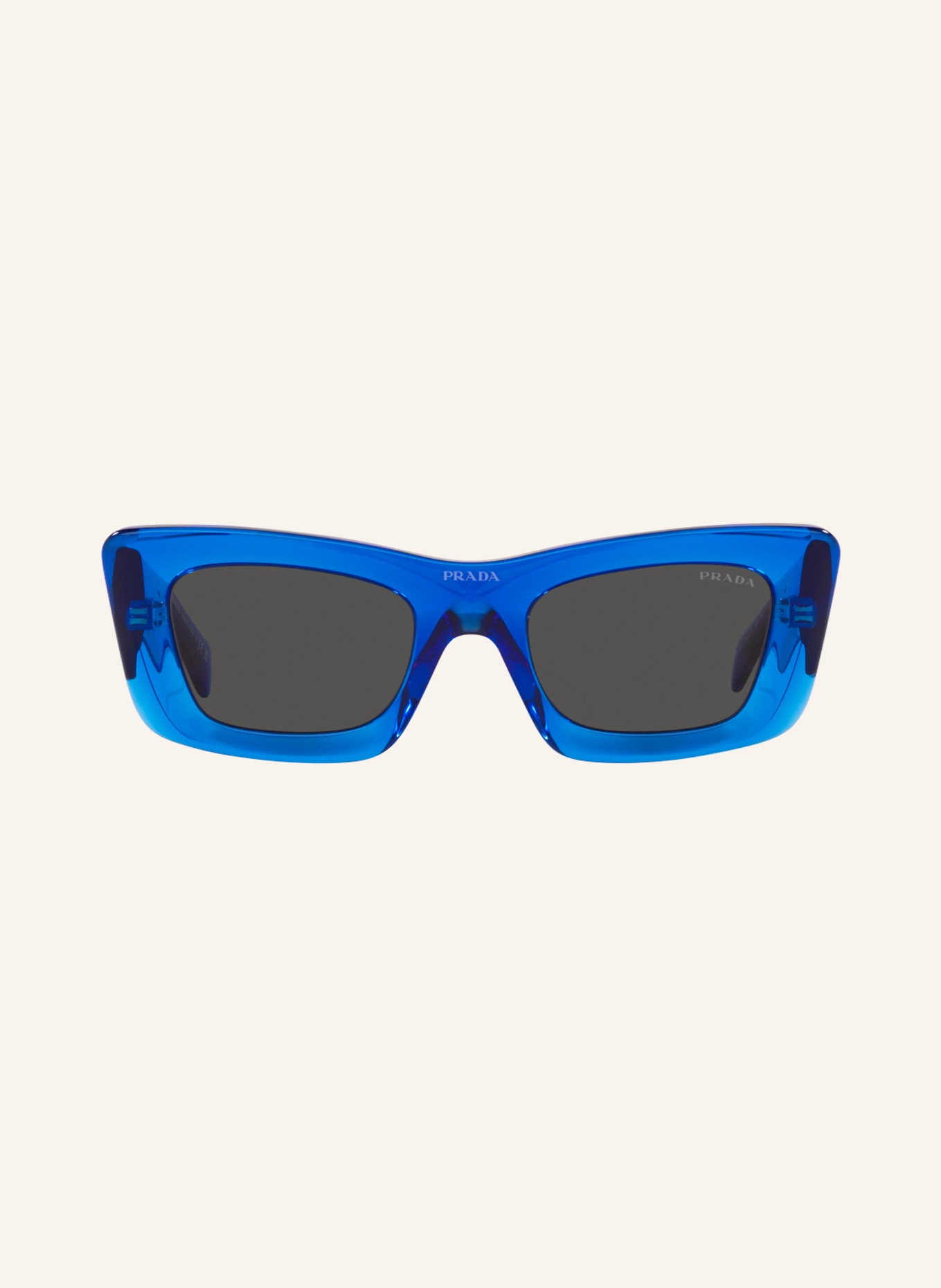 PRADA Sonnenbrille PR 13ZS: 18M5S0 - BLAU/ DUNKELGRAU