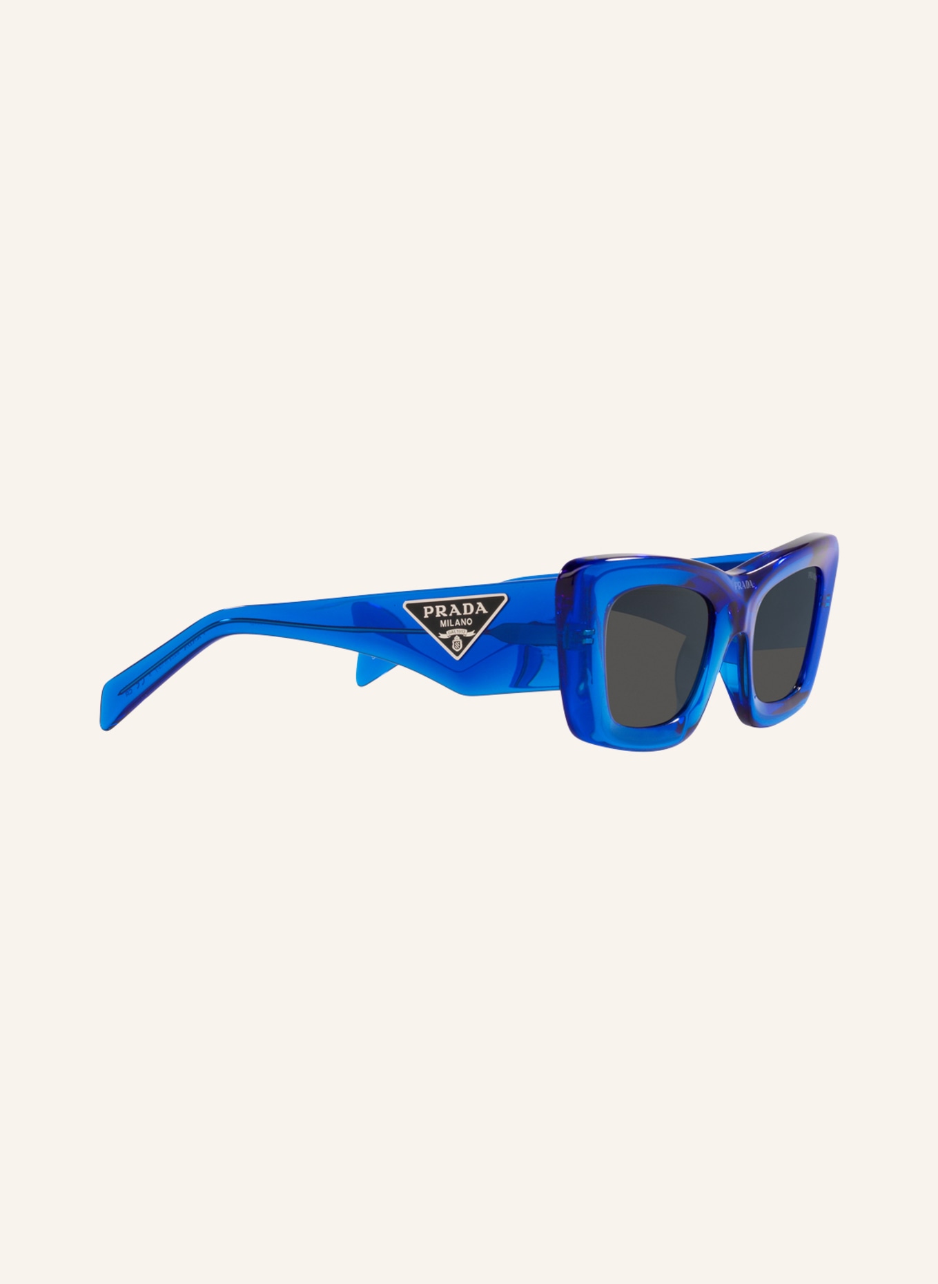 PRADA Sonnenbrille PR 13ZS: 18M5S0 - BLAU/ DUNKELGRAU