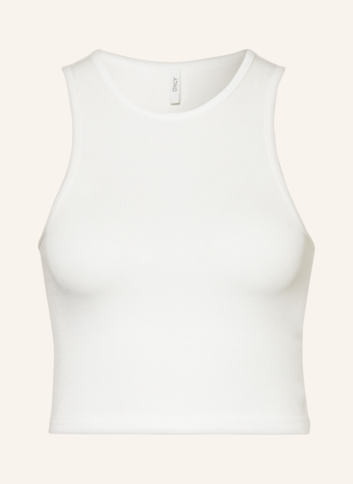 ONLY Cropped top, Color: WHITE (Image 1)