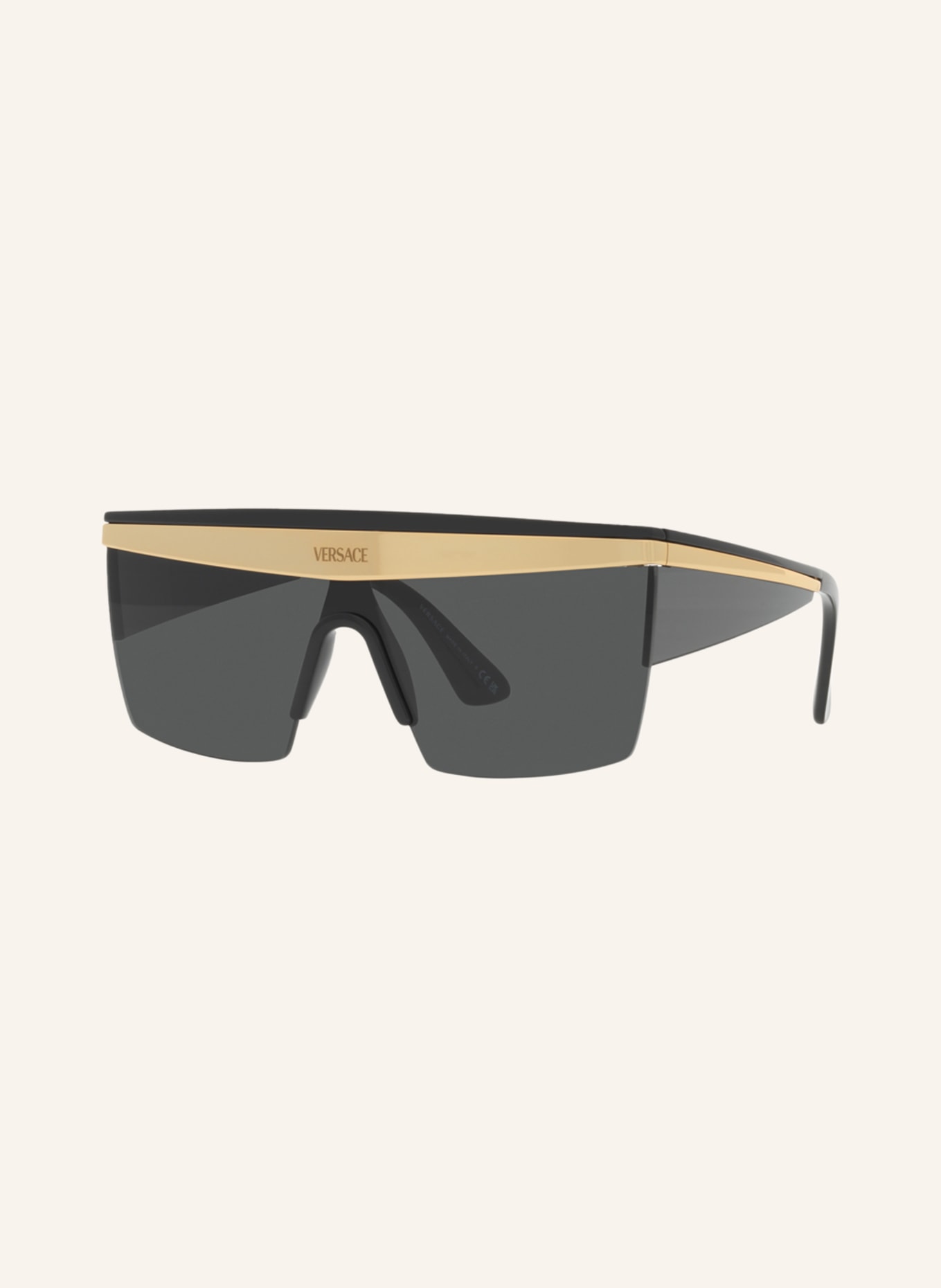VERSACE Sunglasses VE2254, Color: 100287 - BLACK/ DARK GRAY (Image 1)