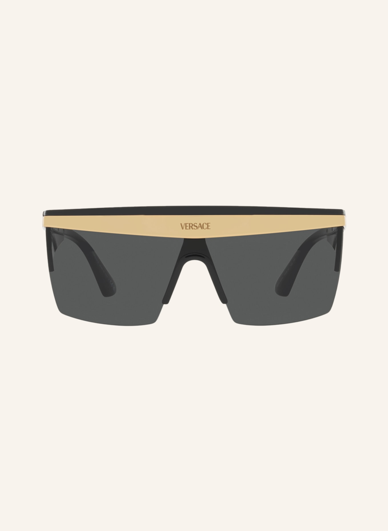 VERSACE Sunglasses VE2254, Color: 100287 - BLACK/ DARK GRAY (Image 2)