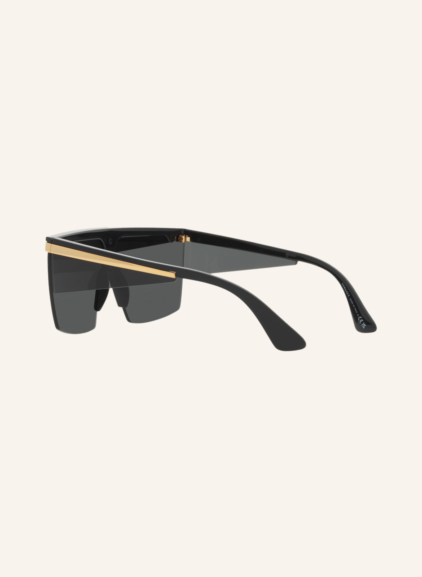 VERSACE Sunglasses VE2254, Color: 100287 - BLACK/ DARK GRAY (Image 4)