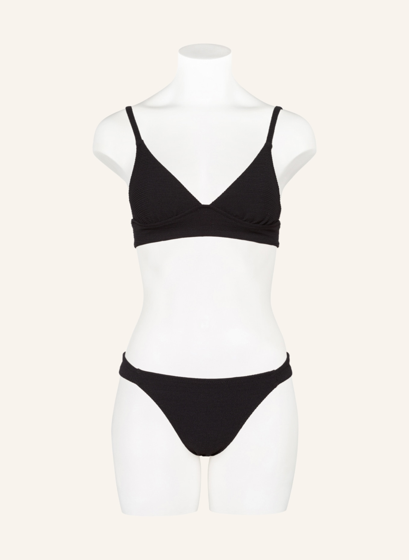 watercult Bralette-Bikini-Top PURE SENSES, Farbe: SCHWARZ (Bild 2)