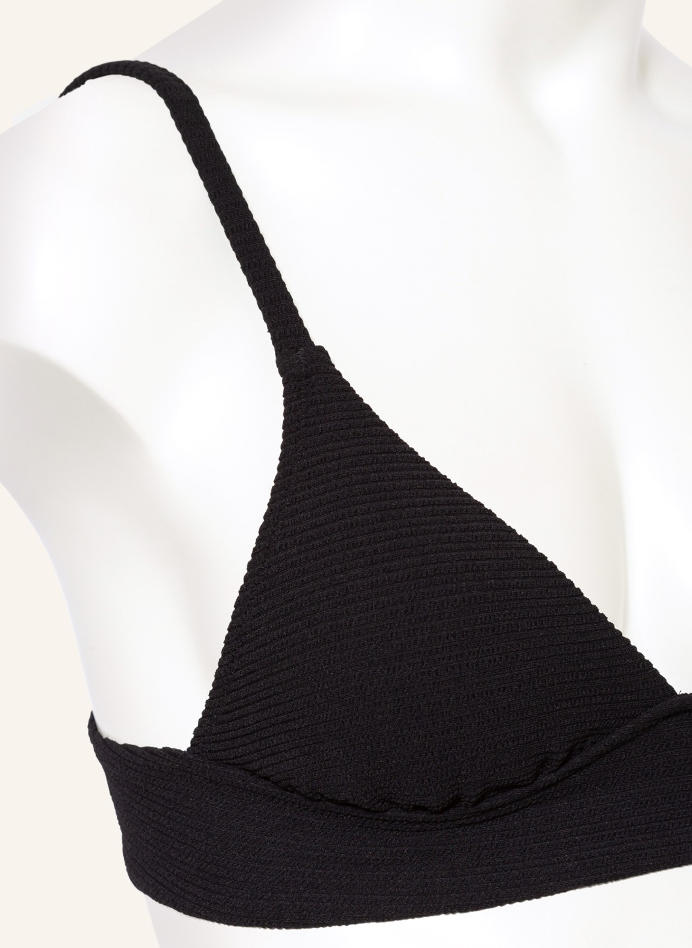 watercult Bralette bikini top PURE SENSES, Color: BLACK (Image 5)