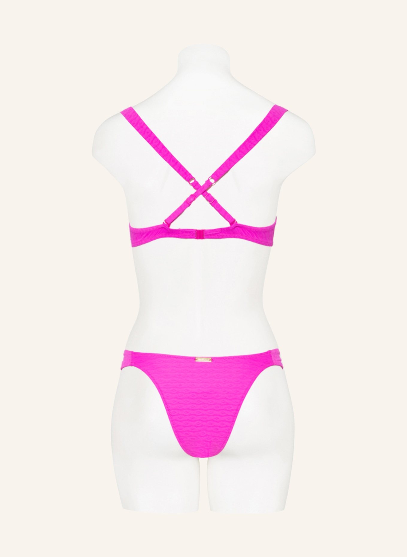 watercult Triangel-Bikini-Top BAMBOO SOLIDS, Farbe: PINK (Bild 4)