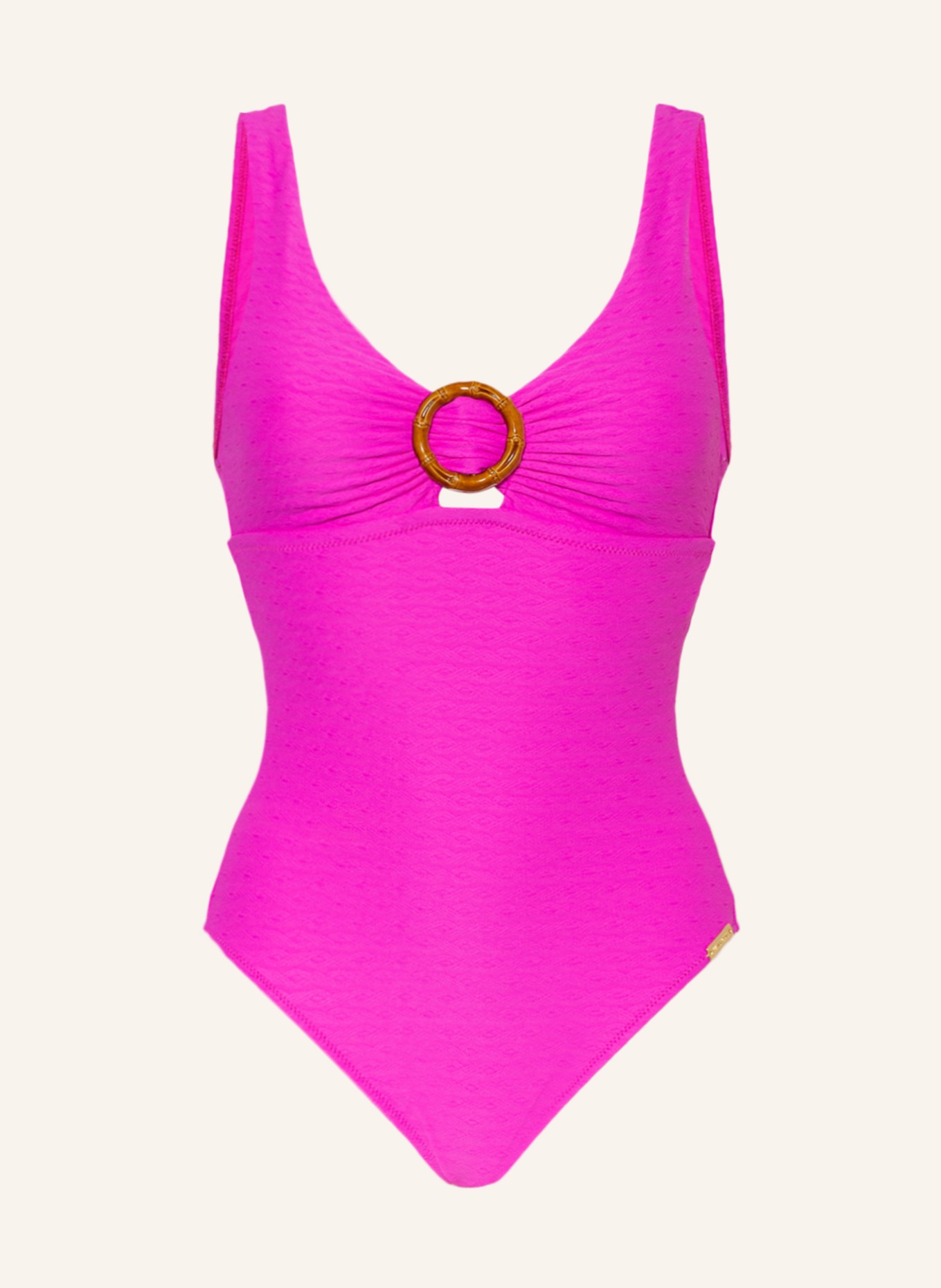 watercult Badeanzug BAMBOO SOLIDS, Farbe: PINK (Bild 1)