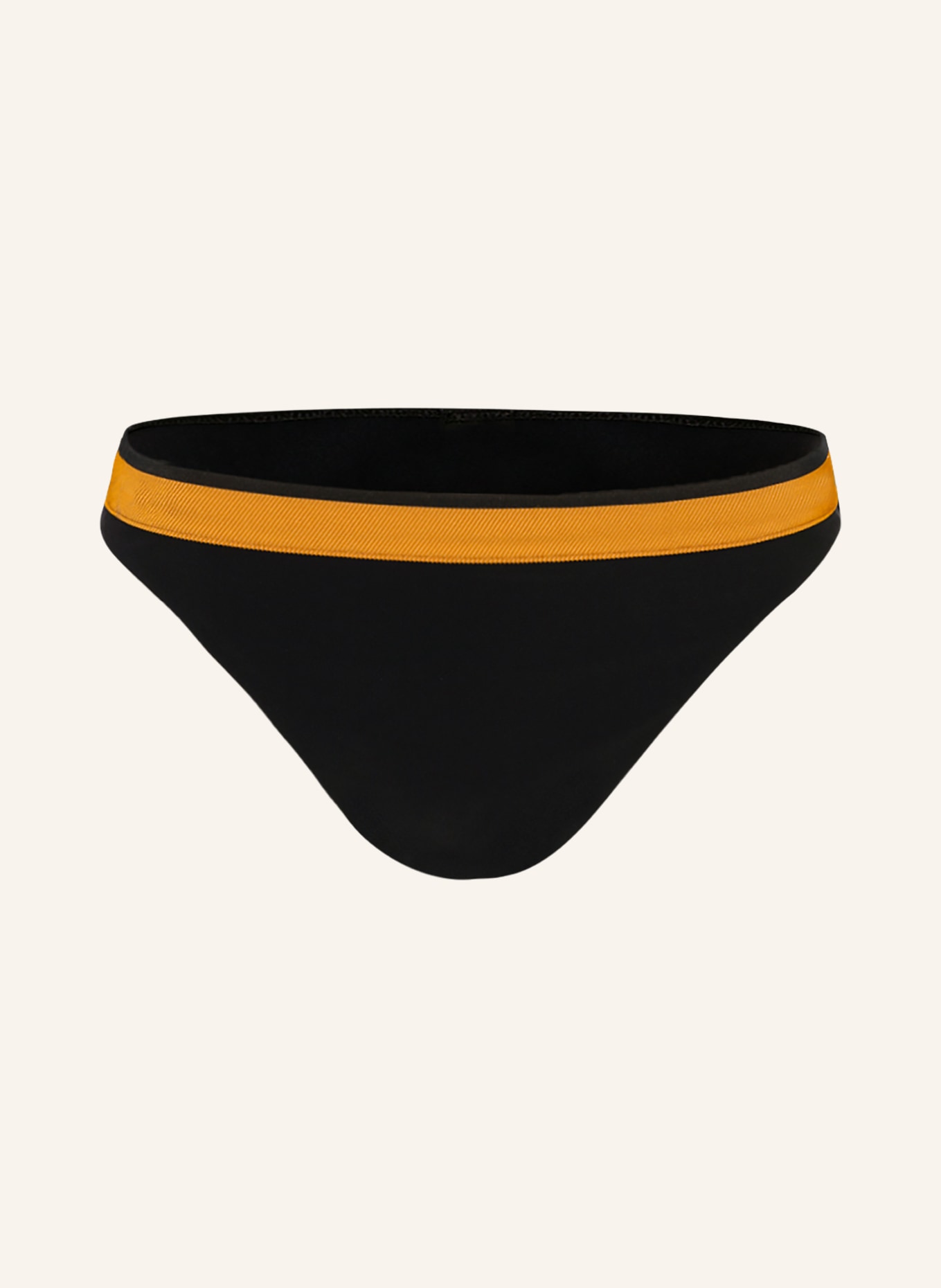 MARYAN MEHLHORN Basic-Bikini-Hose ANTAGONIST, Farbe: SCHWARZ/ BEIGE (Bild 1)