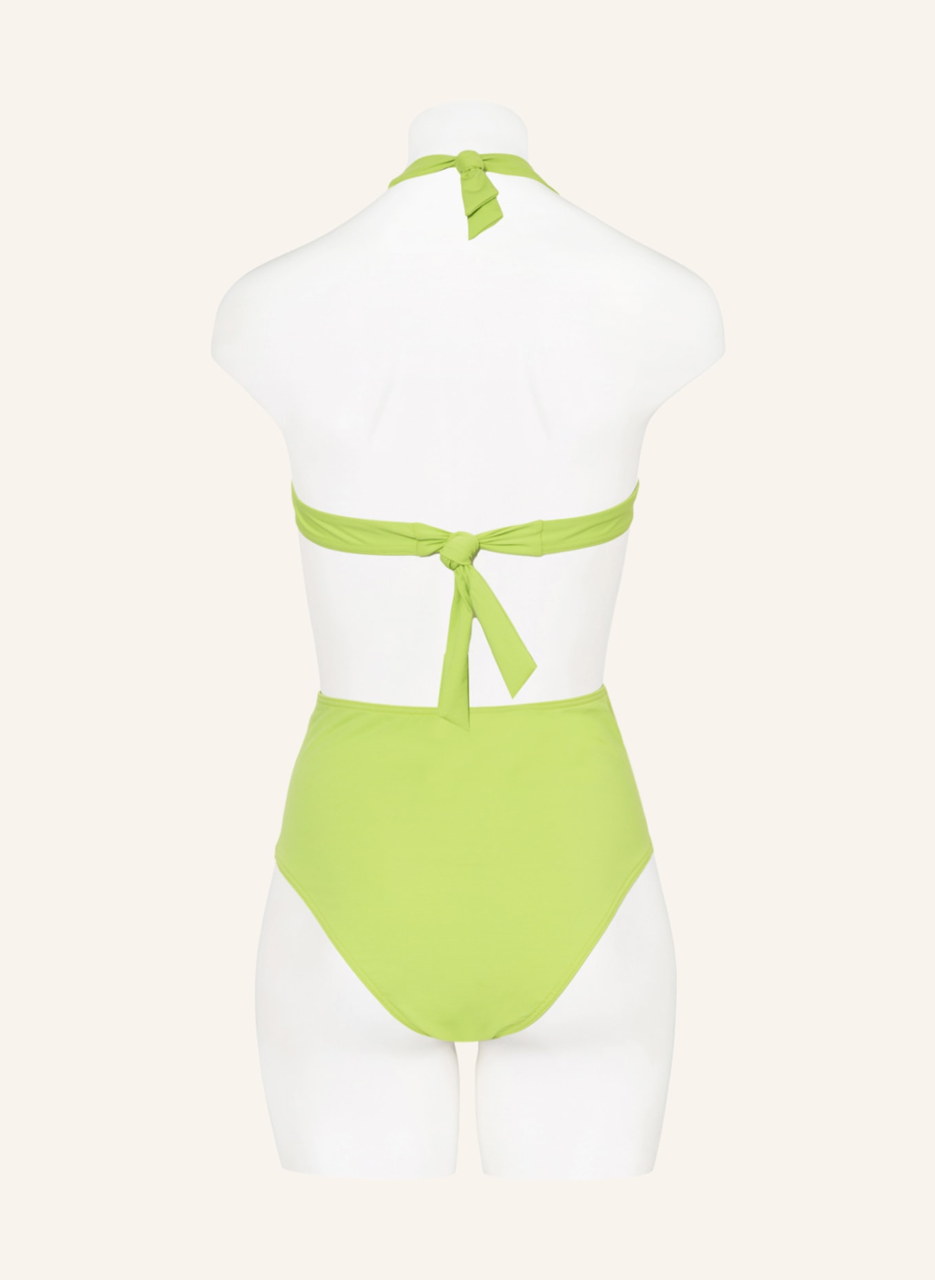 MARYAN MEHLHORN Neckholder-Bikini-Top SOFTLINE, Farbe: HELLGRÜN (Bild 3)
