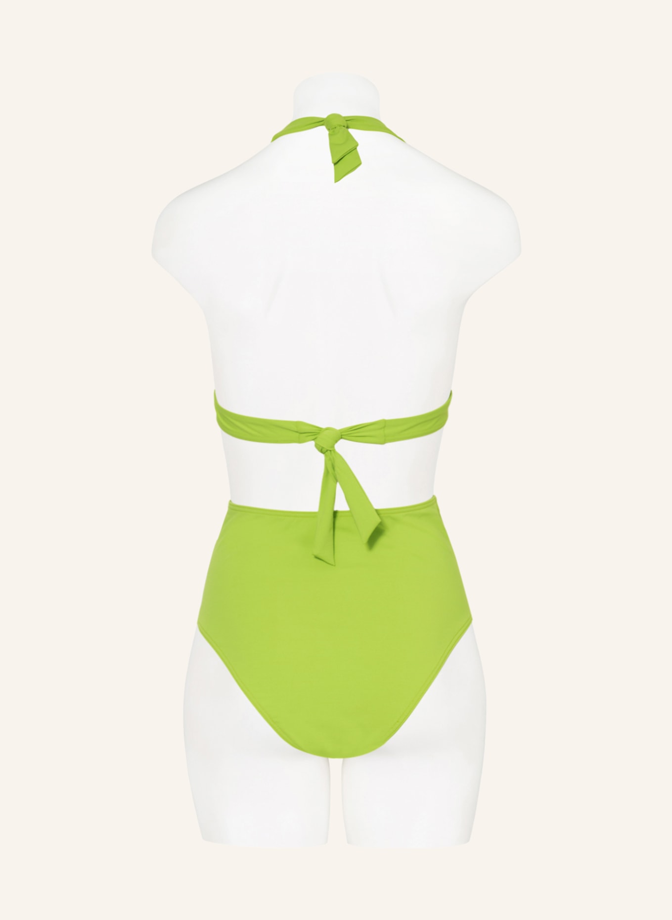 MARYAN MEHLHORN High-Waist-Bikini-Hose SOFTLINE, Farbe: HELLGRÜN (Bild 3)