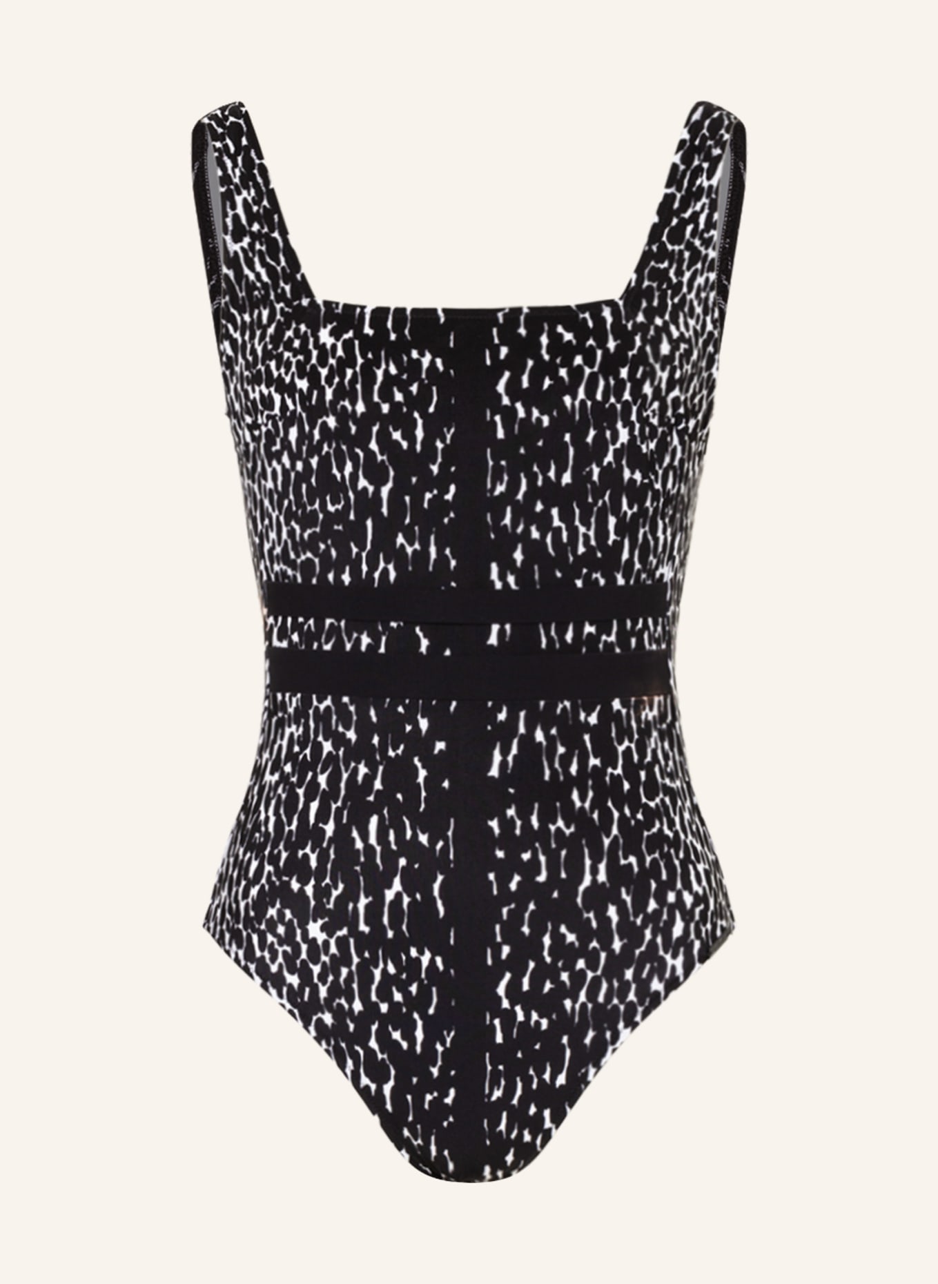 MARYAN MEHLHORN Underwire swimsuit CAPTURE, Color: BLACK/ WHITE (Image 1)