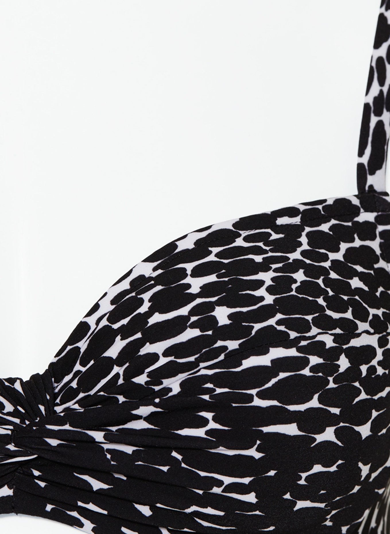 MARYAN MEHLHORN Underwired bikini top CAPTURE, Color: BLACK/ WHITE (Image 5)