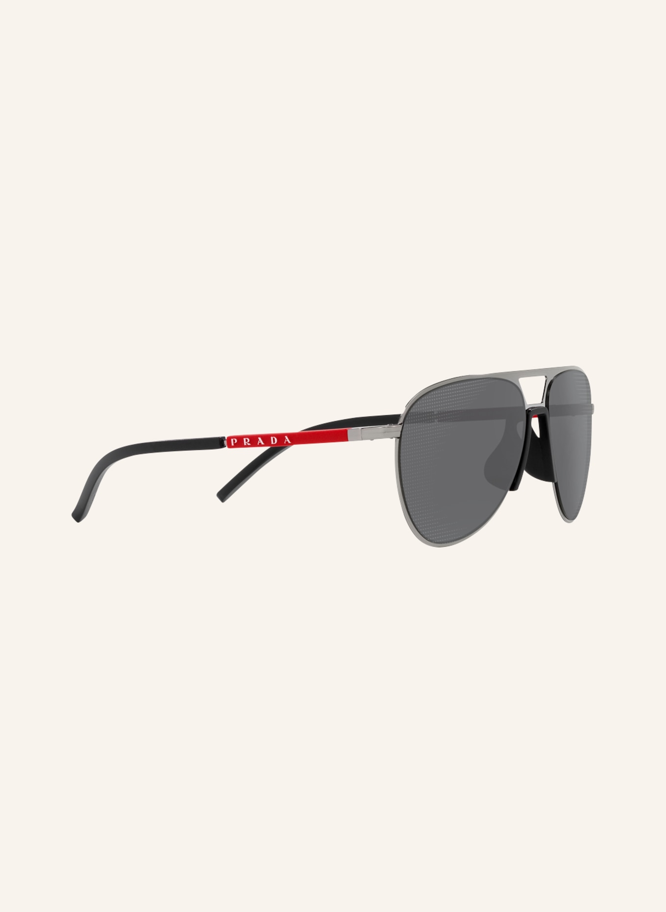 PRADA LINEA ROSSA Sunglasses PS 51XS, Color: 5AV07U - GRAY/GRAY MIRRORED (Image 3)