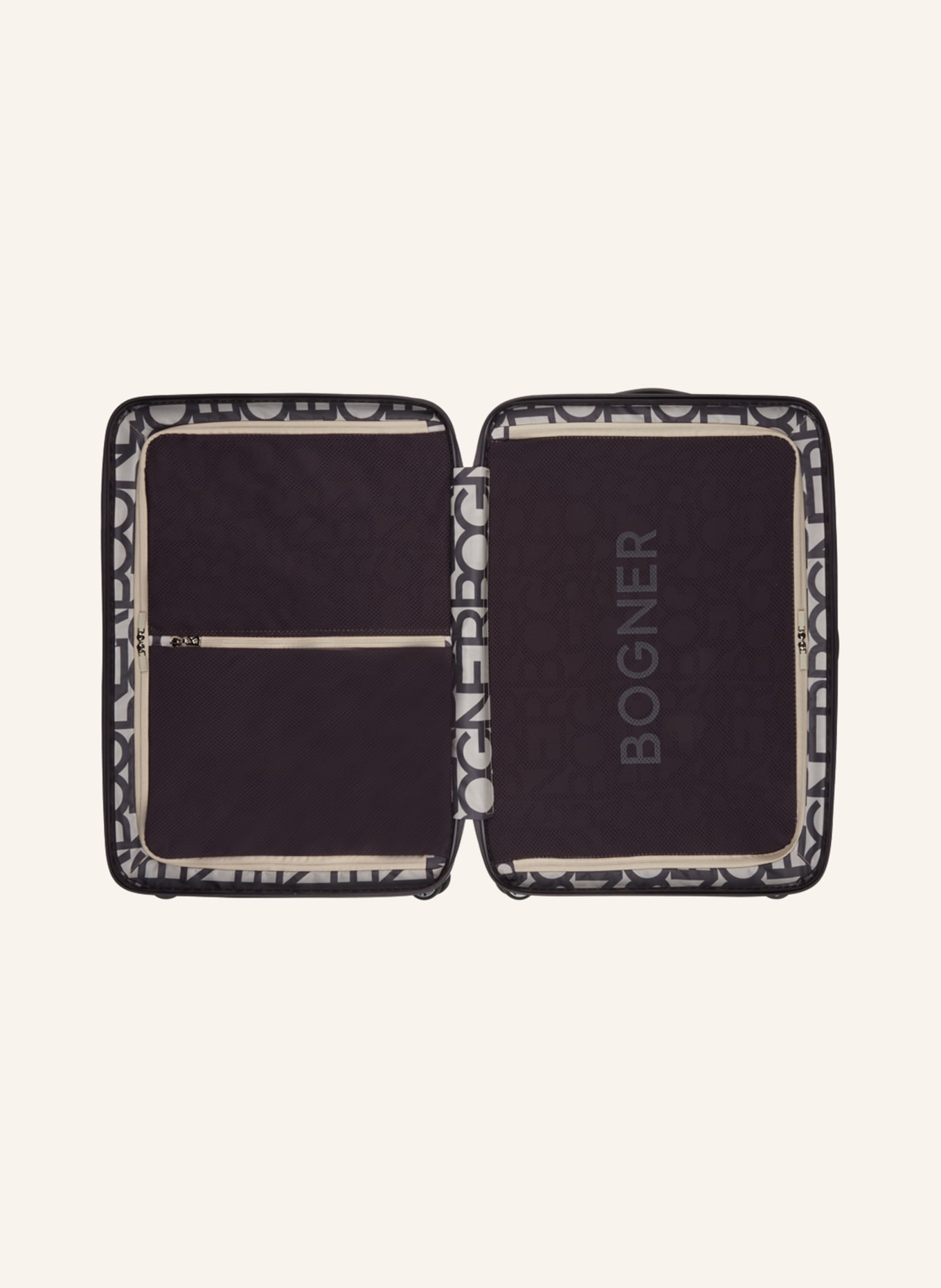 BOGNER Trolley PIZ C65: DUNKELGRAU