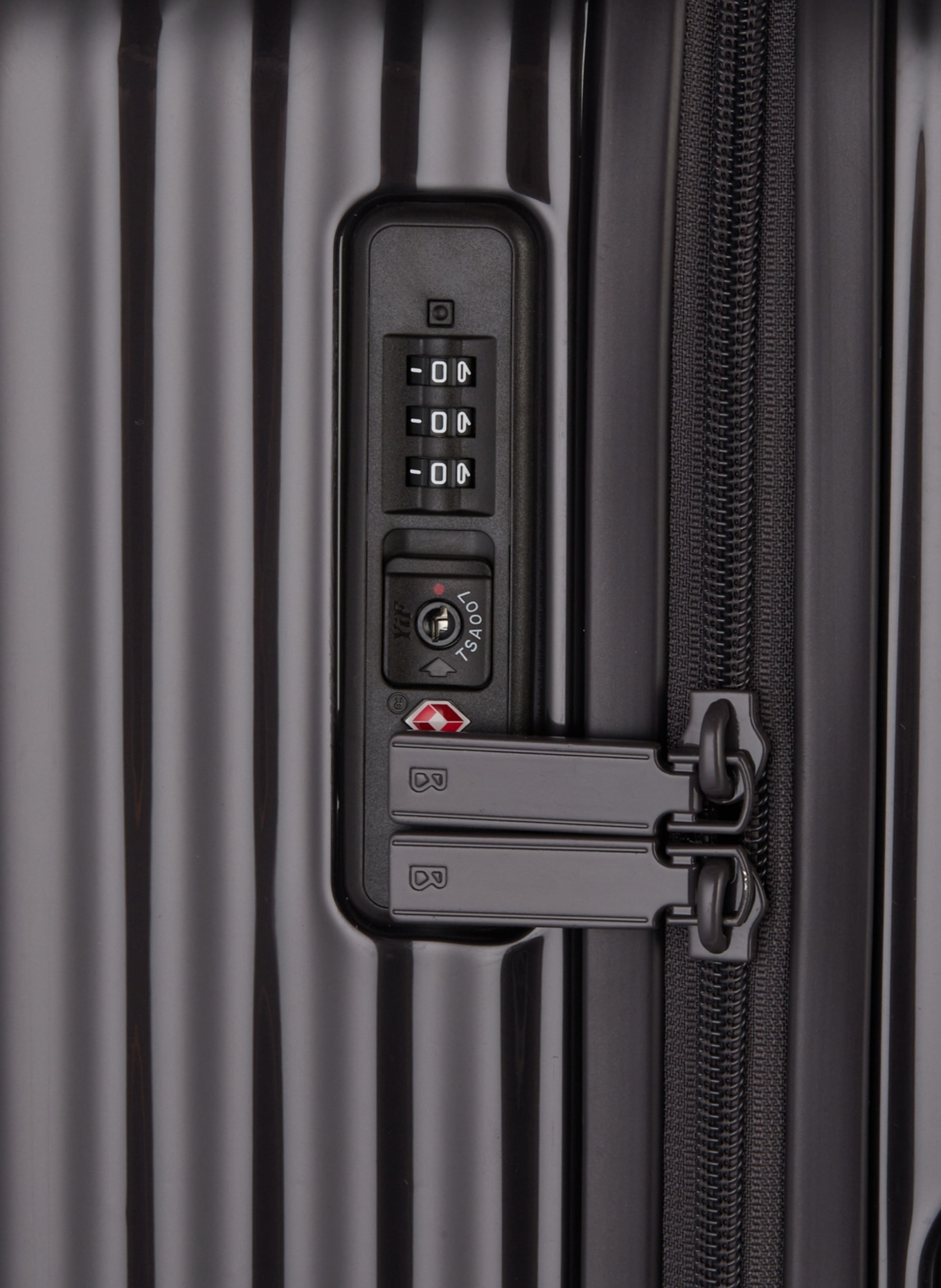 BOGNER Trolley PIZ C65: DUNKELGRAU