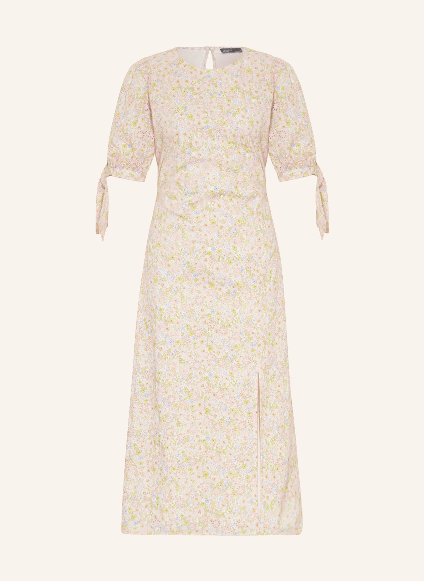 nobody's child Dress ESME with broderie anglaise, Color: LIGHT PINK/ LIGHT PURPLE/ LIGHT YELLOW (Image 1)