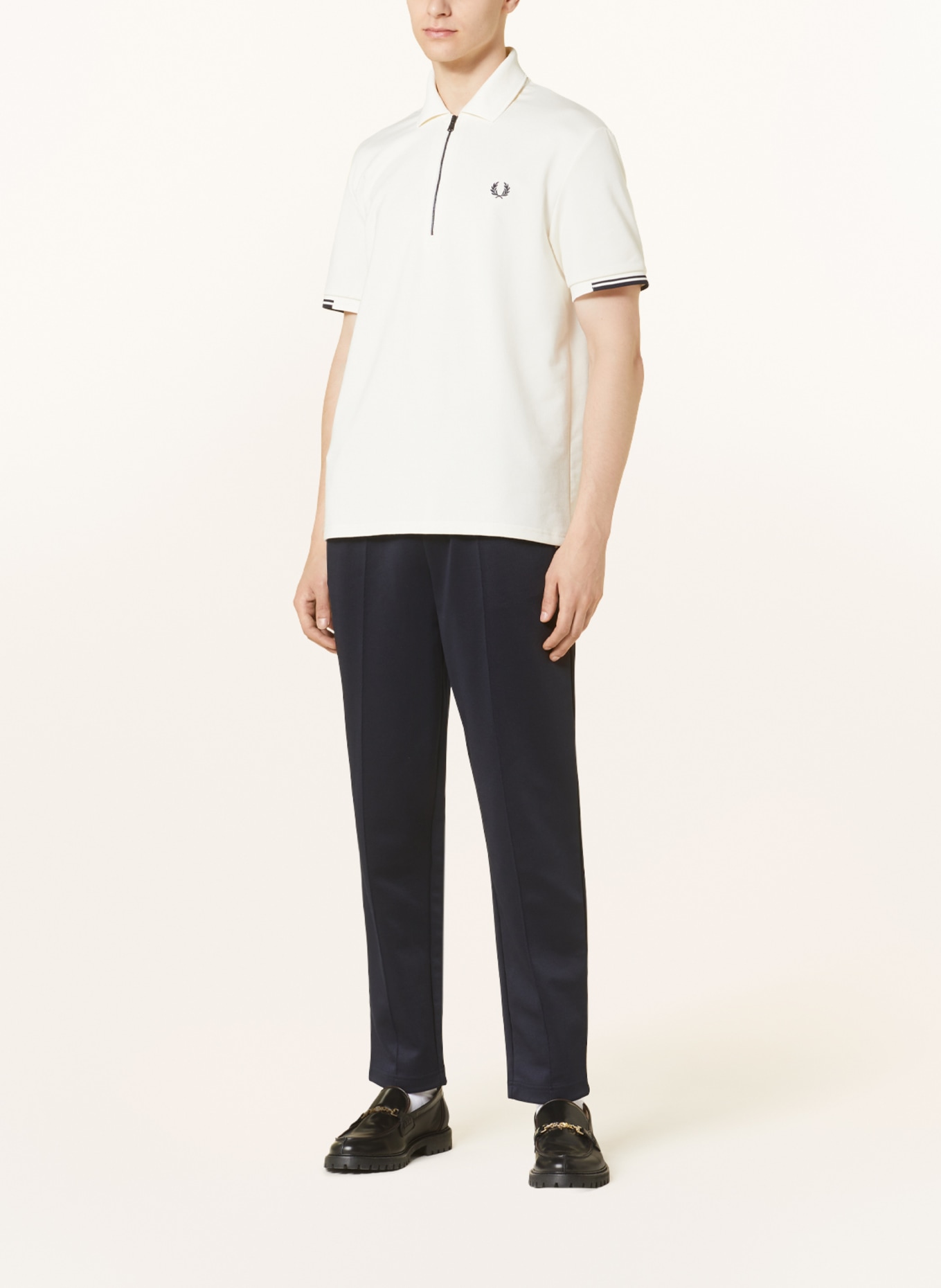 FRED PERRY Jersey polo shirt, Color: ECRU (Image 2)
