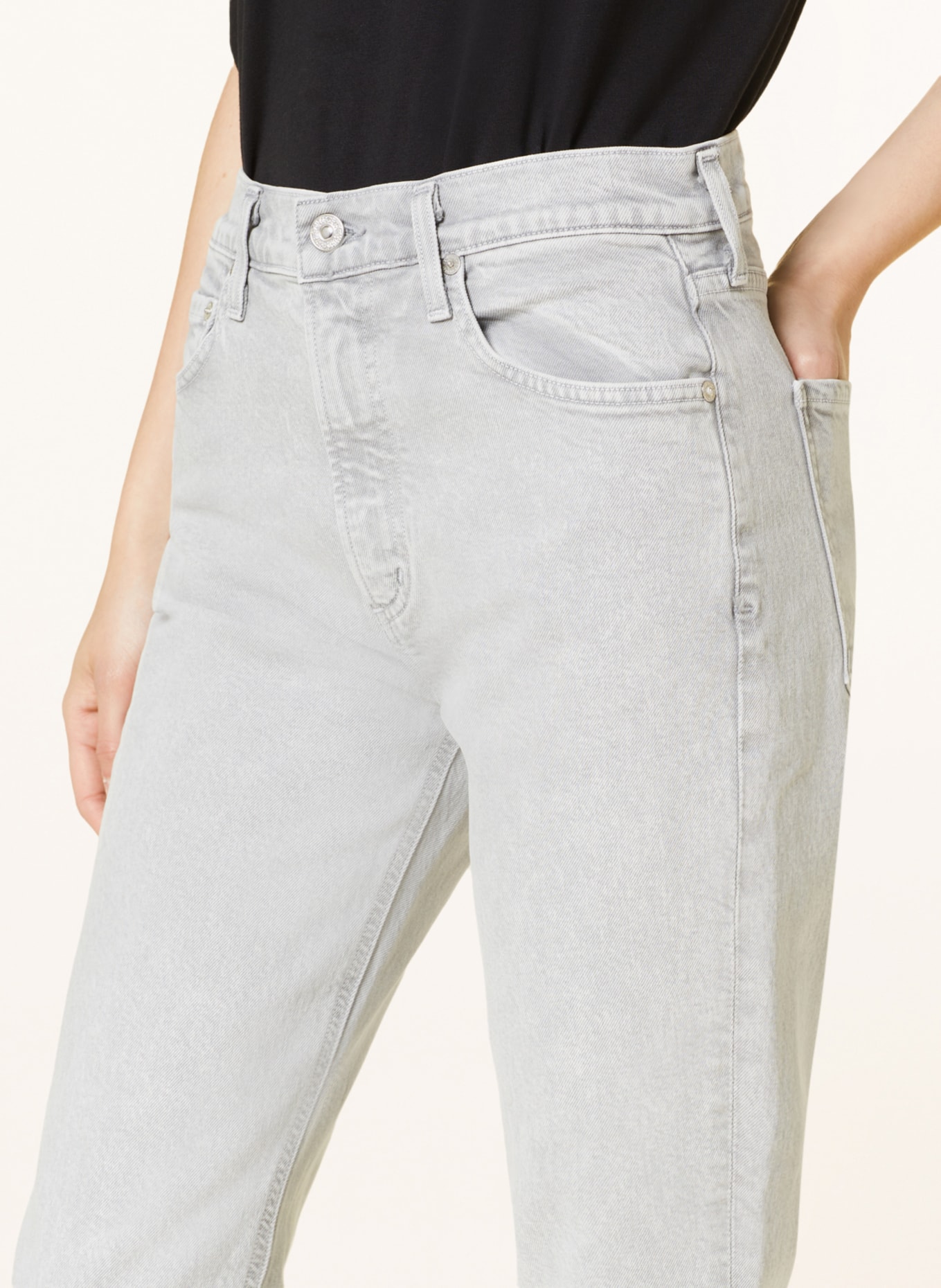 CITIZENS of HUMANITY 7/8 jeans ISOLA, Color: ABBEY LIGHT GREY (Image 5)
