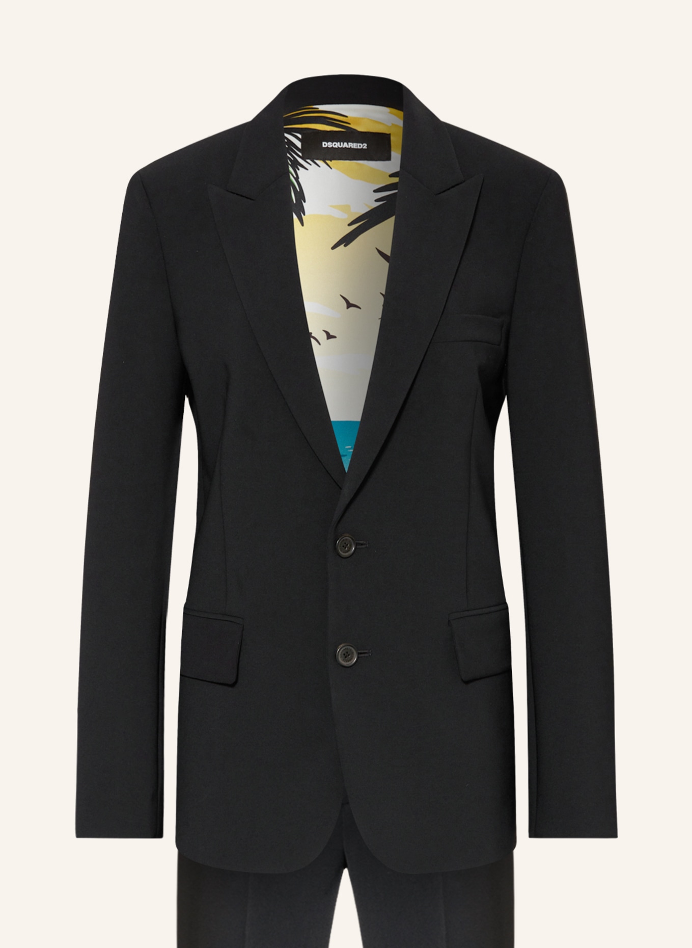 DSQUARED2 Set: Blazer and trousers, Color: BLACK (Image 1)