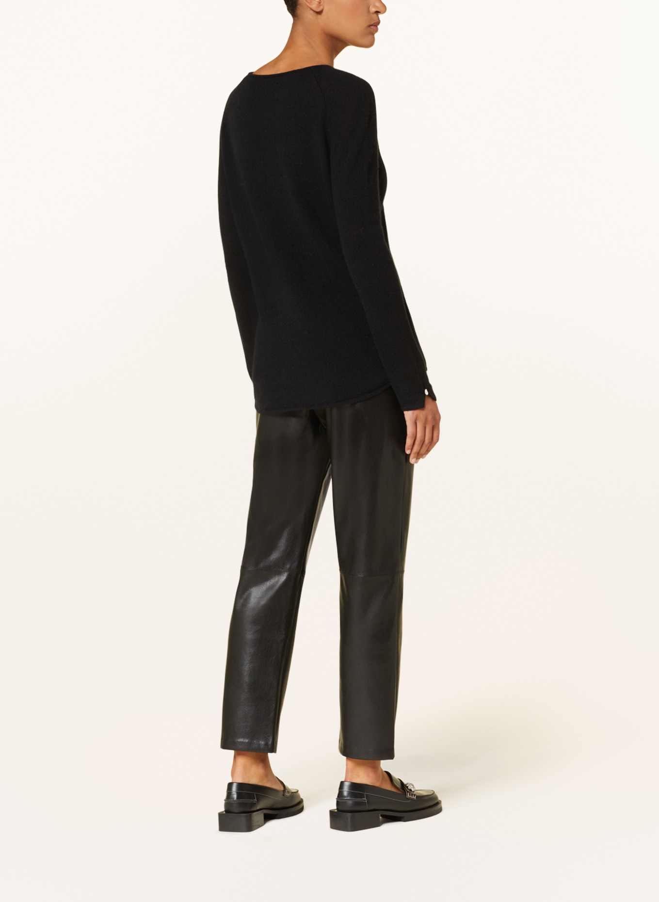 MRS & HUGS Cashmere sweater, Color: BLACK (Image 3)