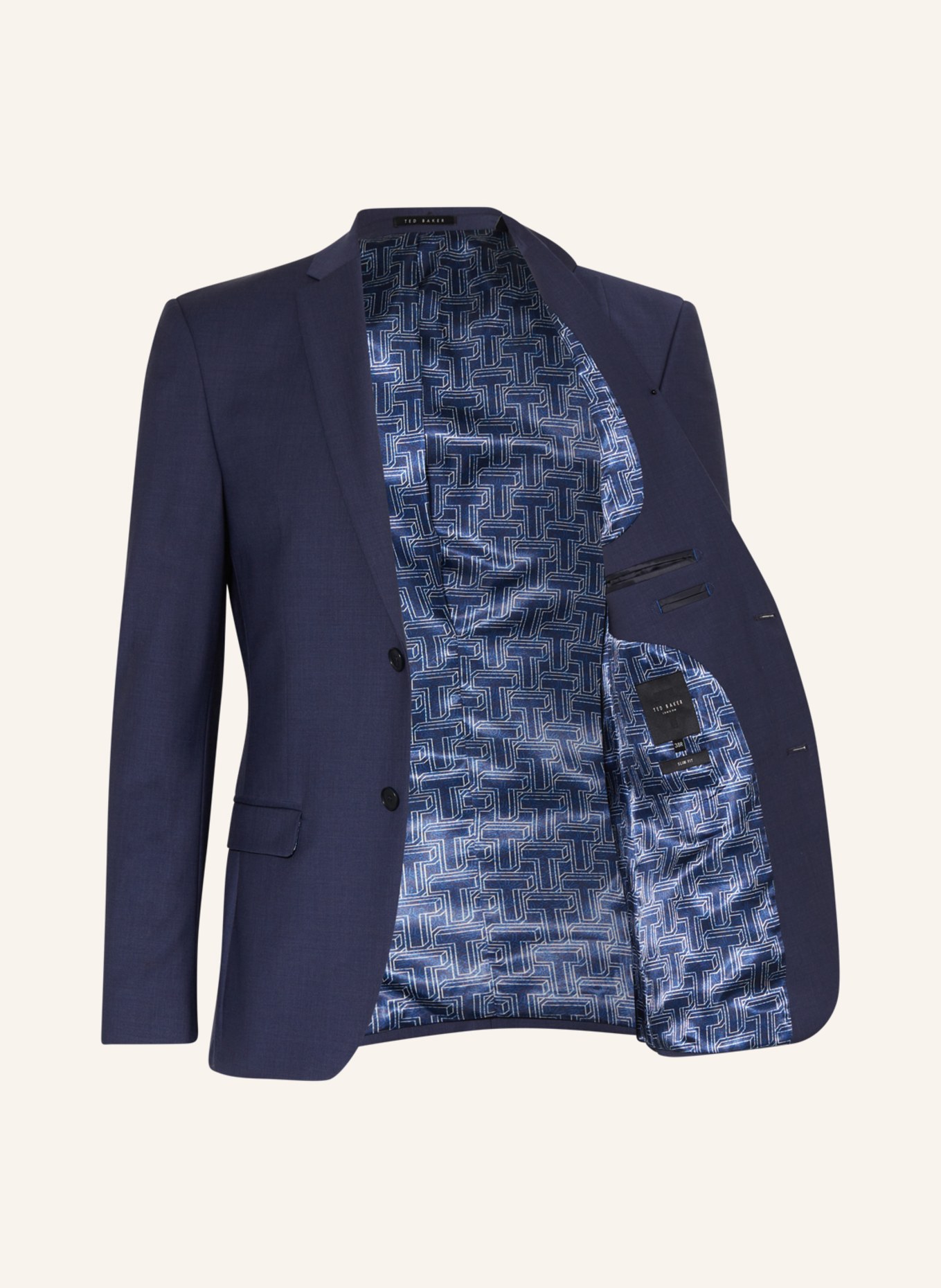 TED BAKER Suit jacket SINJJS slim fit, Color: DK-BLUE DK-BLUE (Image 4)