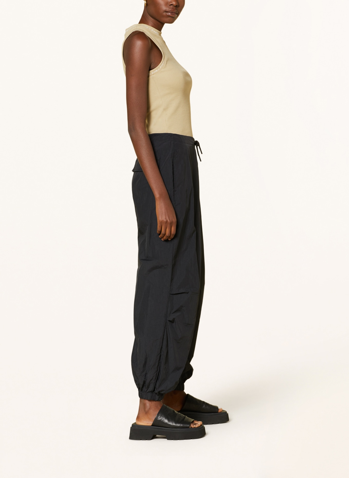 ONLY Trousers, Color: BLACK (Image 4)
