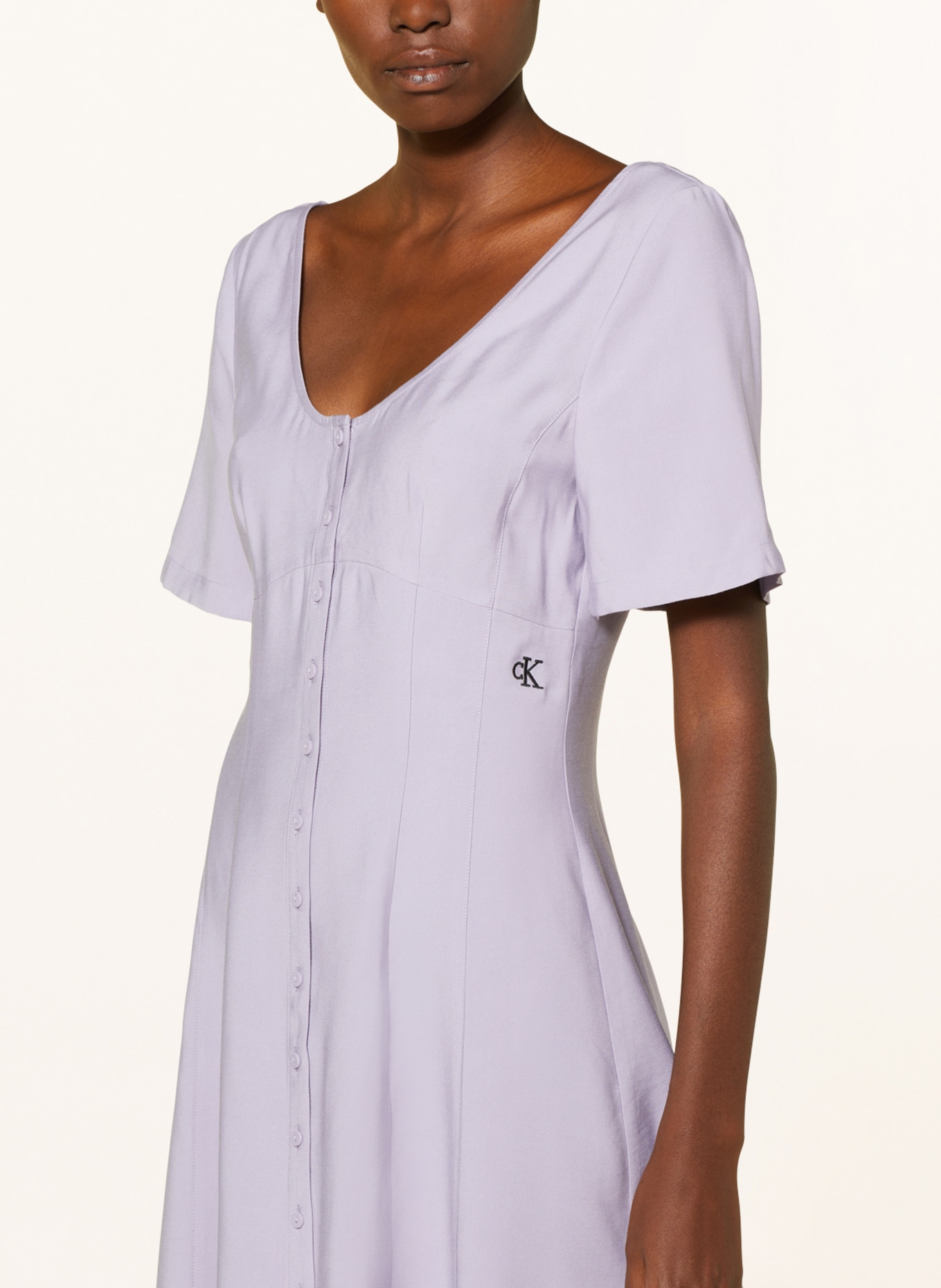Calvin Klein Jeans Kleid, Farbe: HELLLILA (Bild 4)
