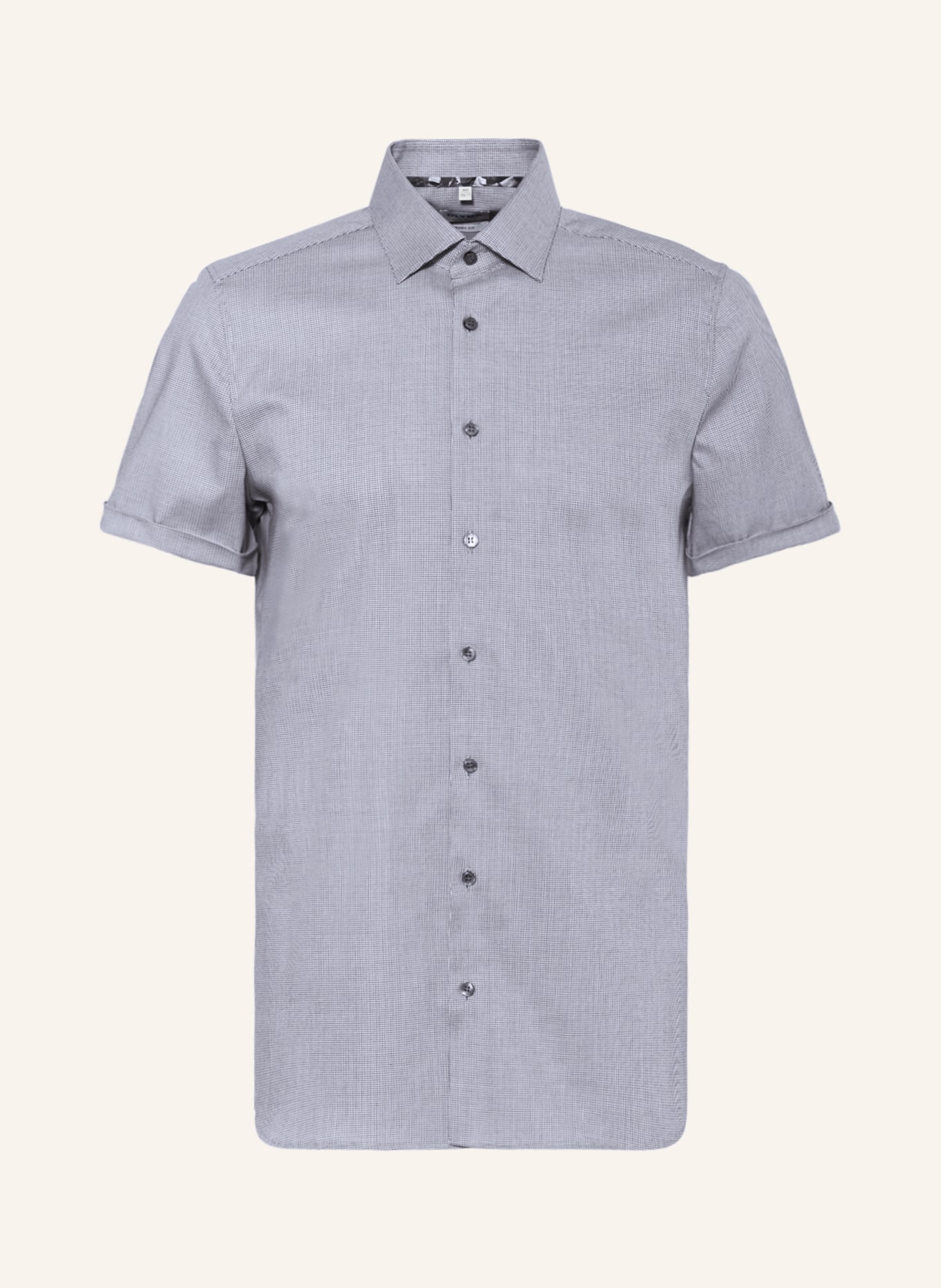 OLYMP Košile s krátkým rukávem Level Five Body Fit, Barva: MODRÁ (Obrázek 1)