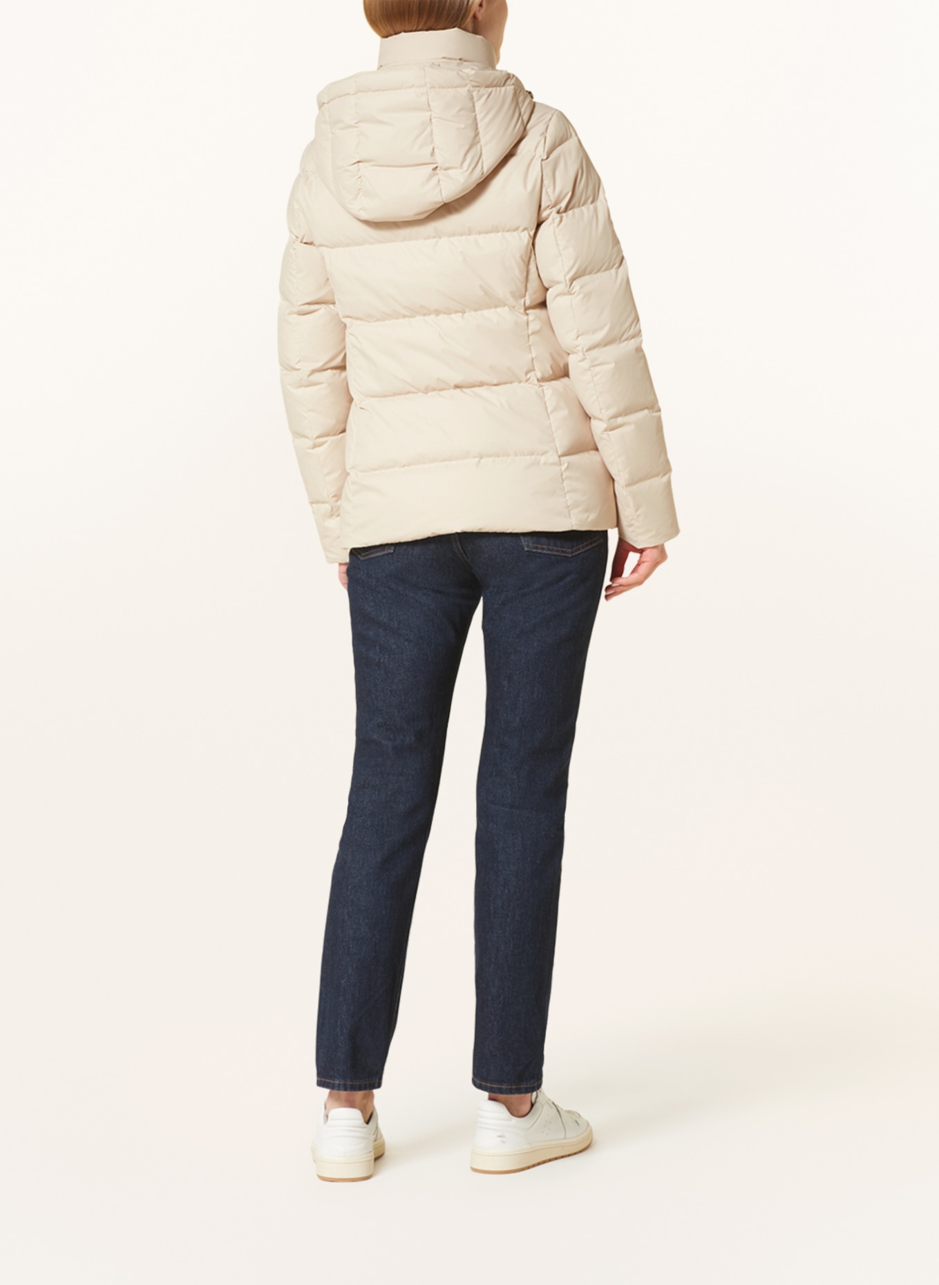 TOMMY HILFIGER Down jacket with removable hood, Color: CREAM (Image 3)