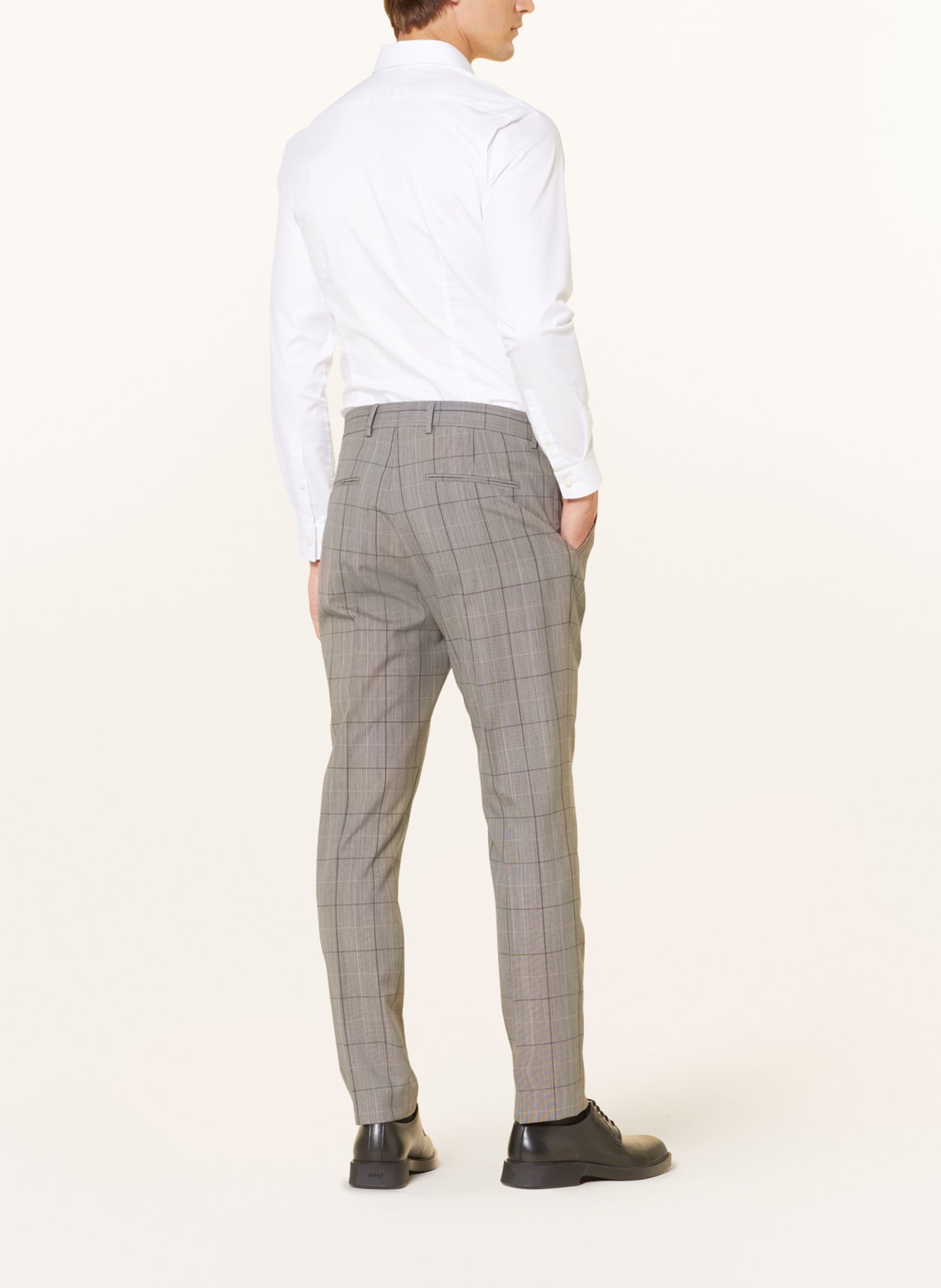 TIGER OF SWEDEN Spodnie garniturowe TENUTAS slim fit, Kolor: 08Z Silver Filigree (Obrazek 4)