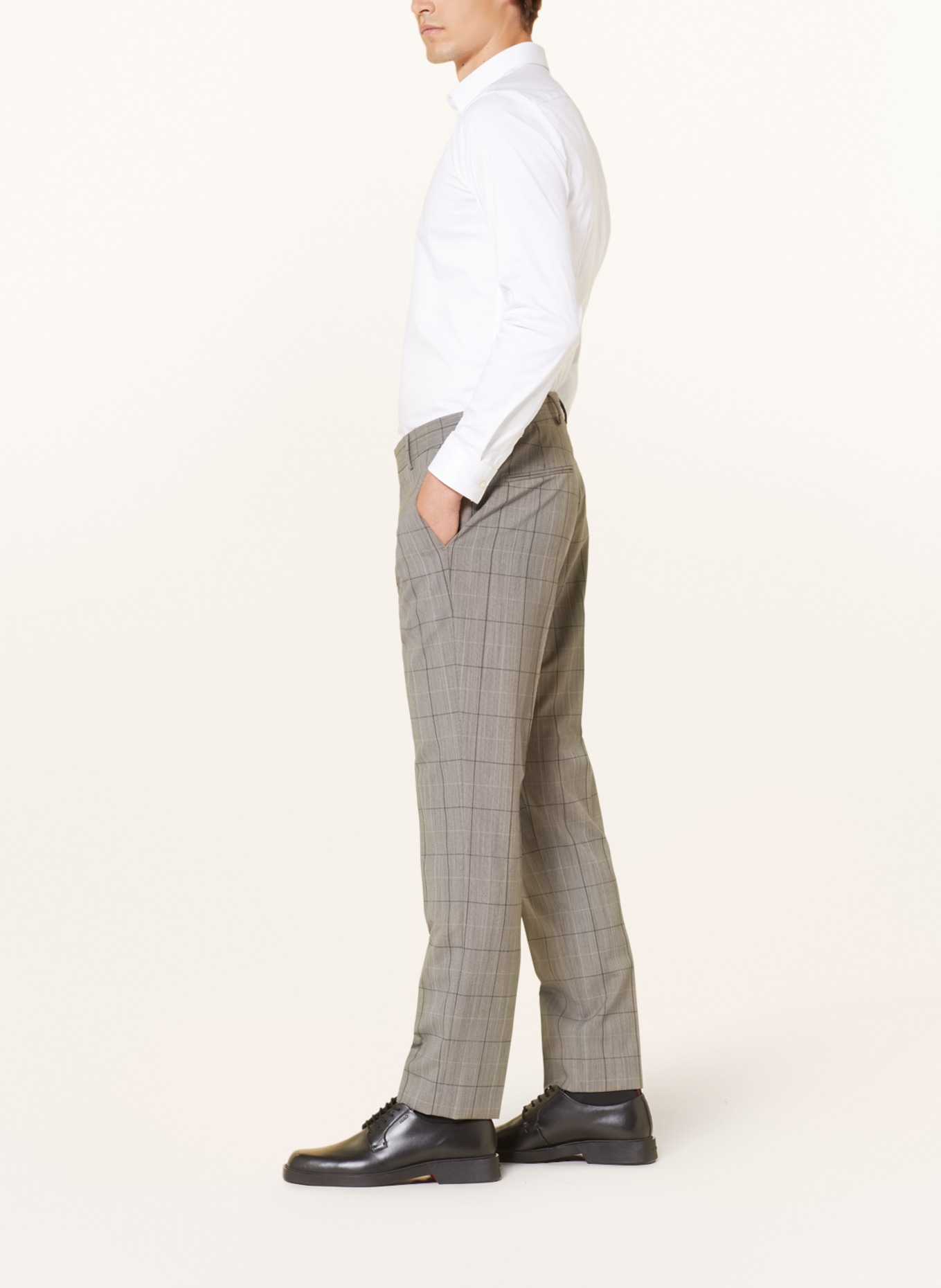 TIGER OF SWEDEN Spodnie garniturowe TENUTAS slim fit, Kolor: 08Z Silver Filigree (Obrazek 5)