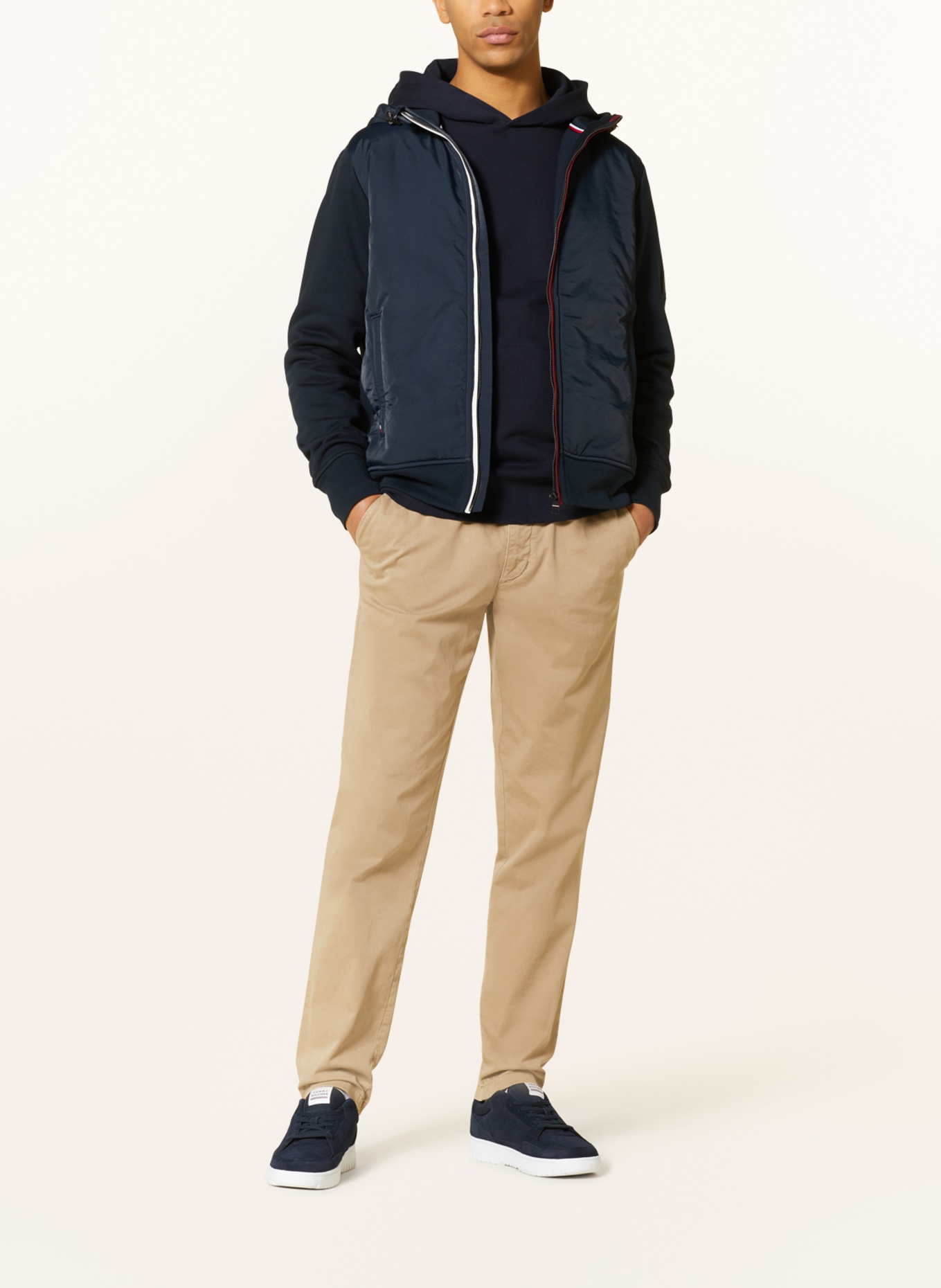TOMMY HILFIGER Jacket in mixed materials, Color: DARK BLUE (Image 2)