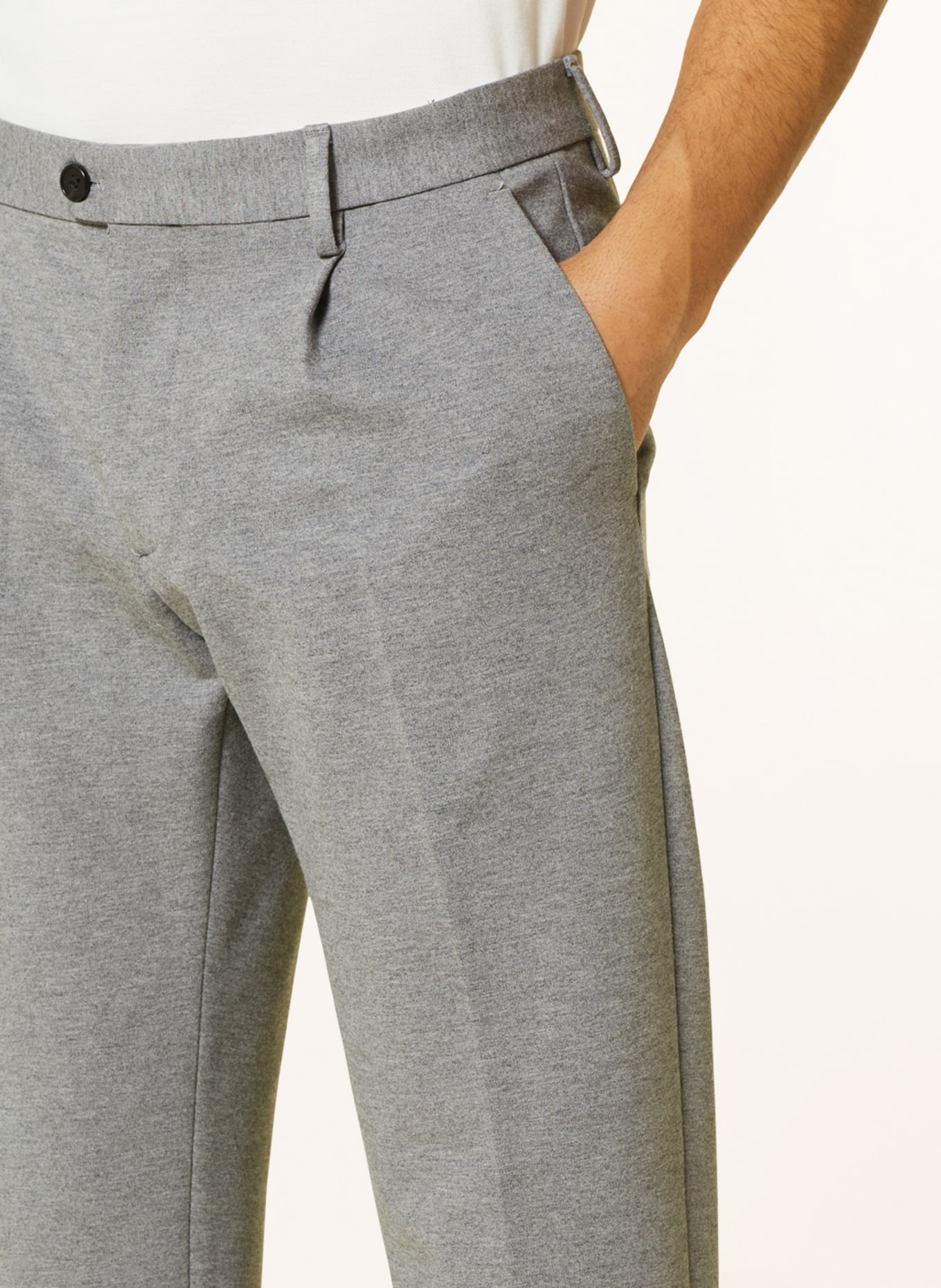 TOMMY HILFIGER Chino HAMPTON Tapered fit, Color: GRAY (Image 5)
