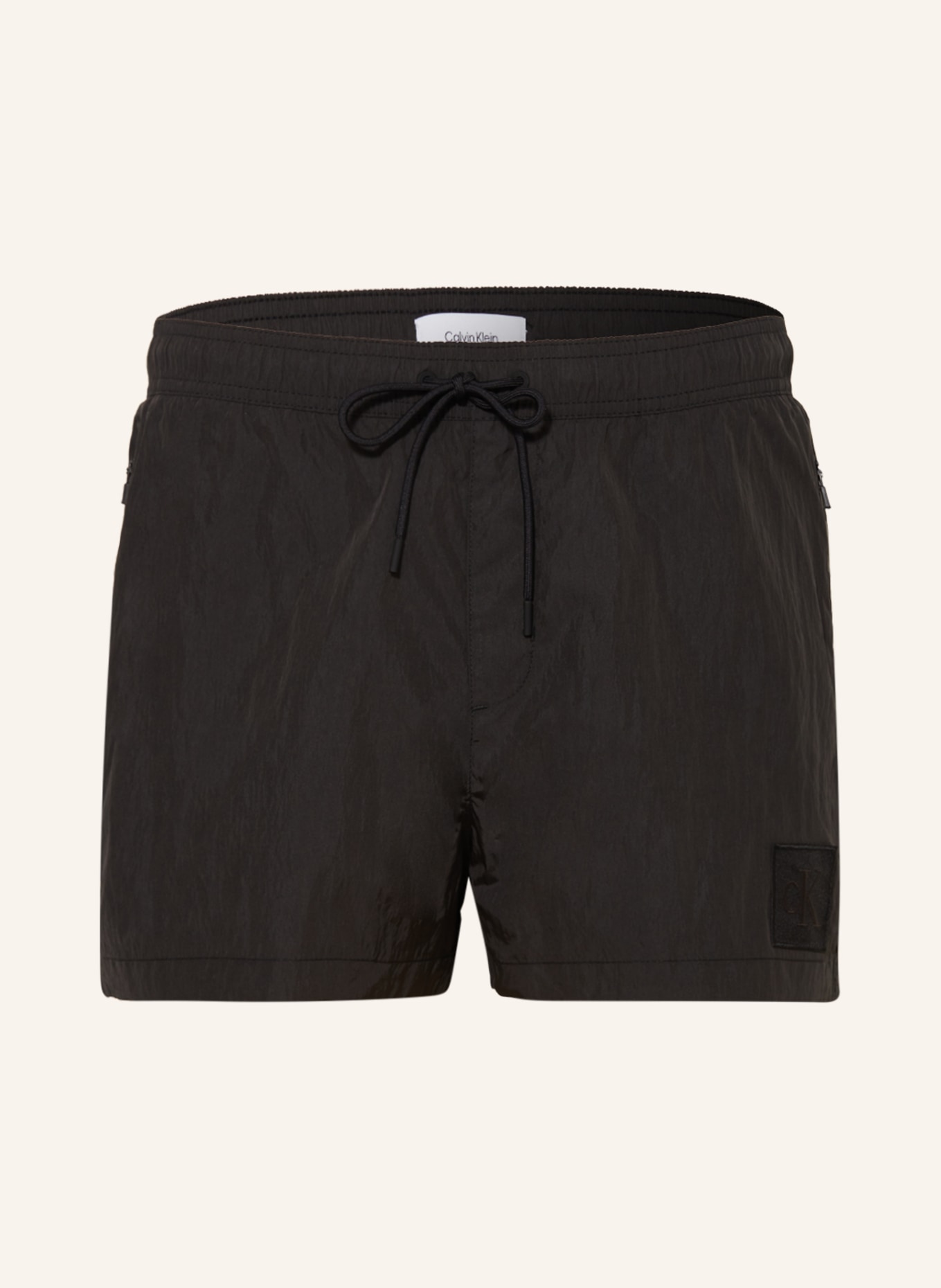 Calvin Klein Swim shorts CK NYLON, Color: BLACK (Image 1)