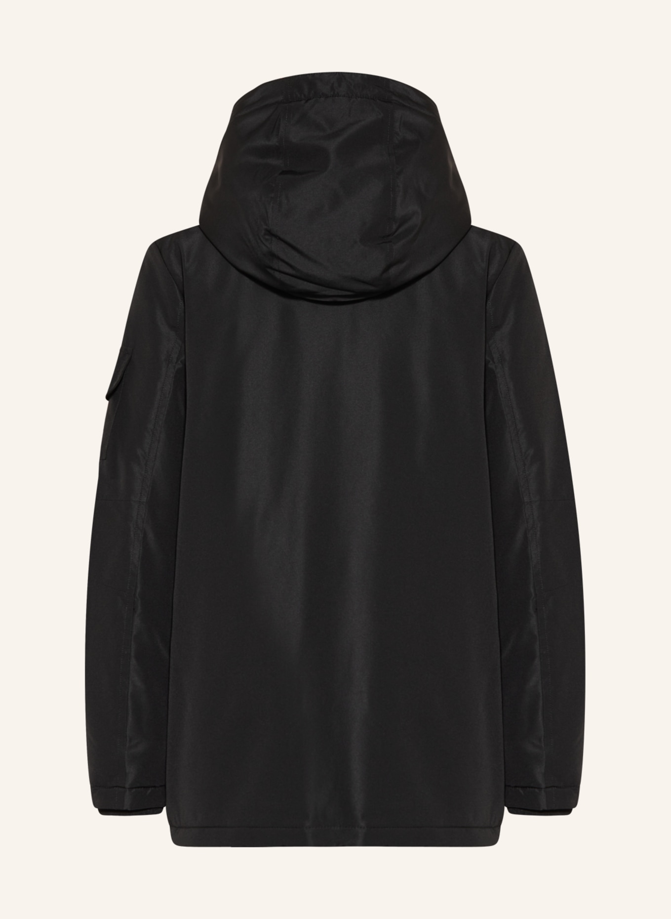 Calvin Klein Bunda s odnímatelnou kapucí, Barva: ČERNÁ (Obrázek 2)