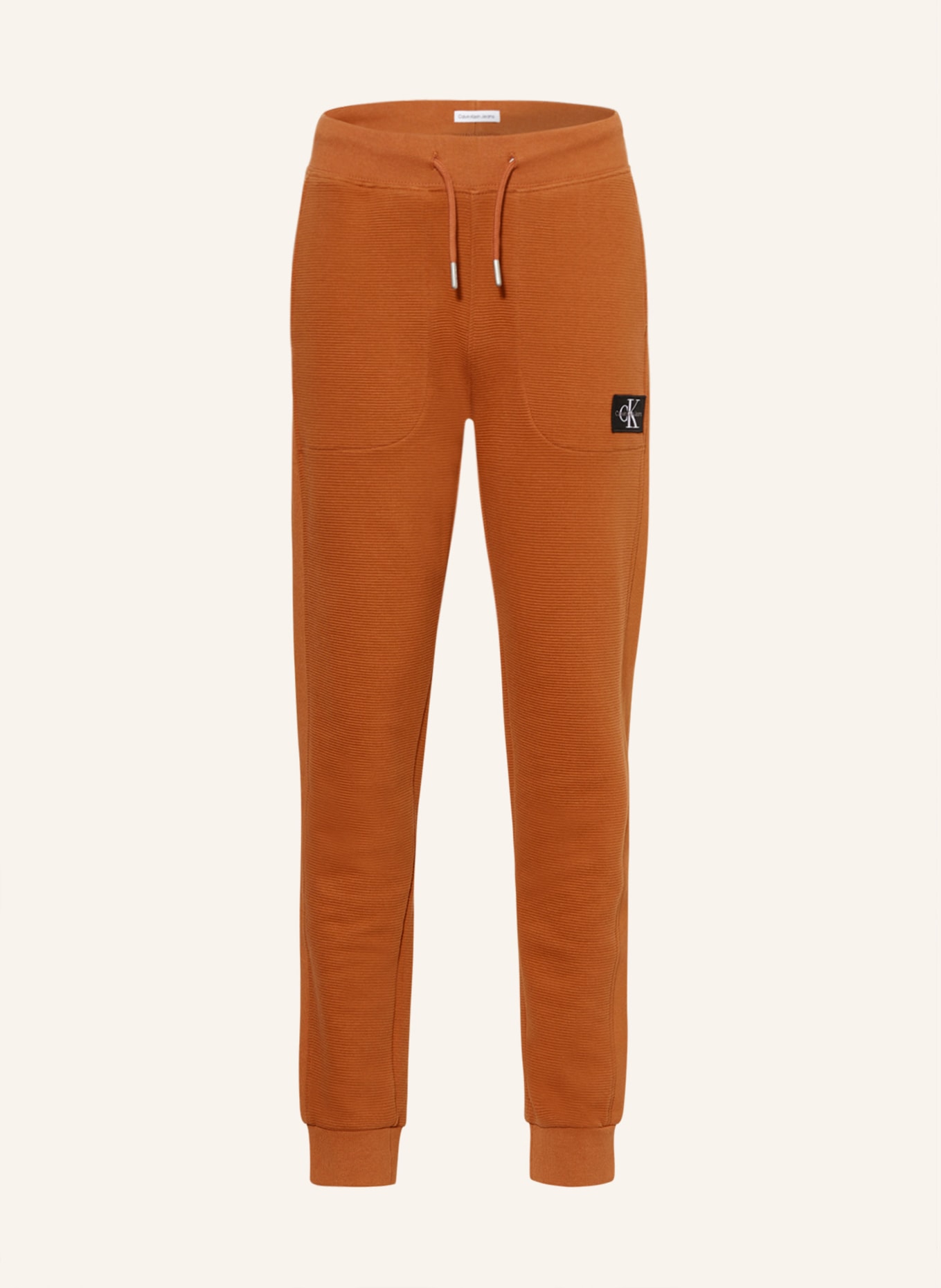 Calvin Klein Spodnie dresowe, Kolor: POMARAŃCZOWY (Obrazek 1)