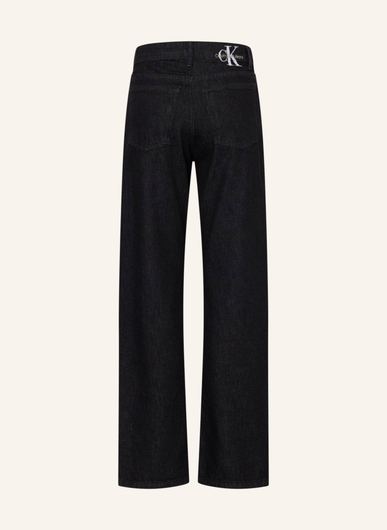 Calvin Klein Jeansy wide fit, Kolor: 1BY Authentic Black (Obrazek 2)