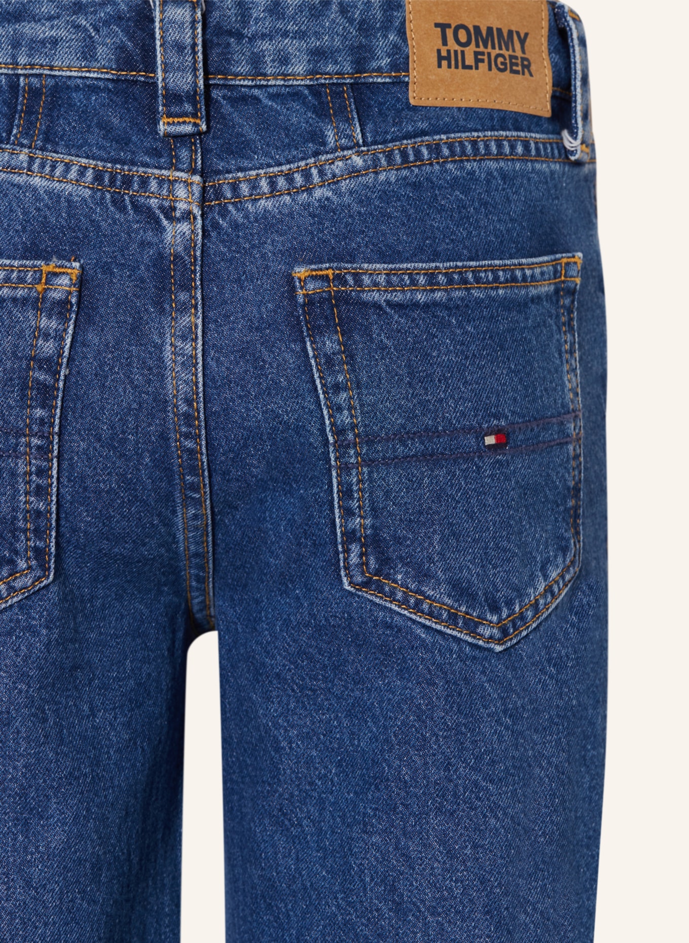 TOMMY HILFIGER Jeans Straight Fit, Farbe: YBH Saltpeppermedium (Bild 3)