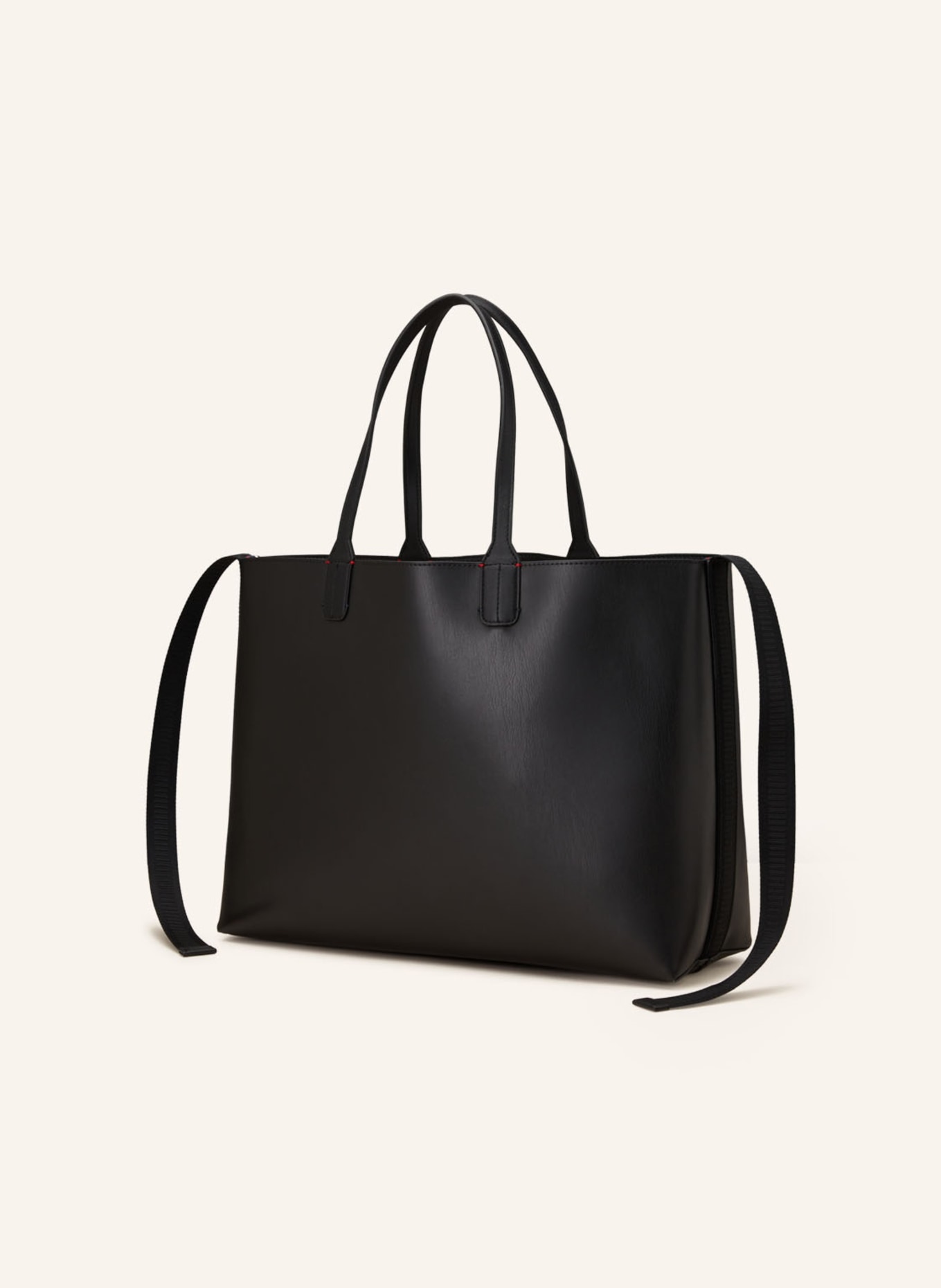 TOMMY HILFIGER Shopper ICONIC with pouch, Color: BLACK (Image 2)