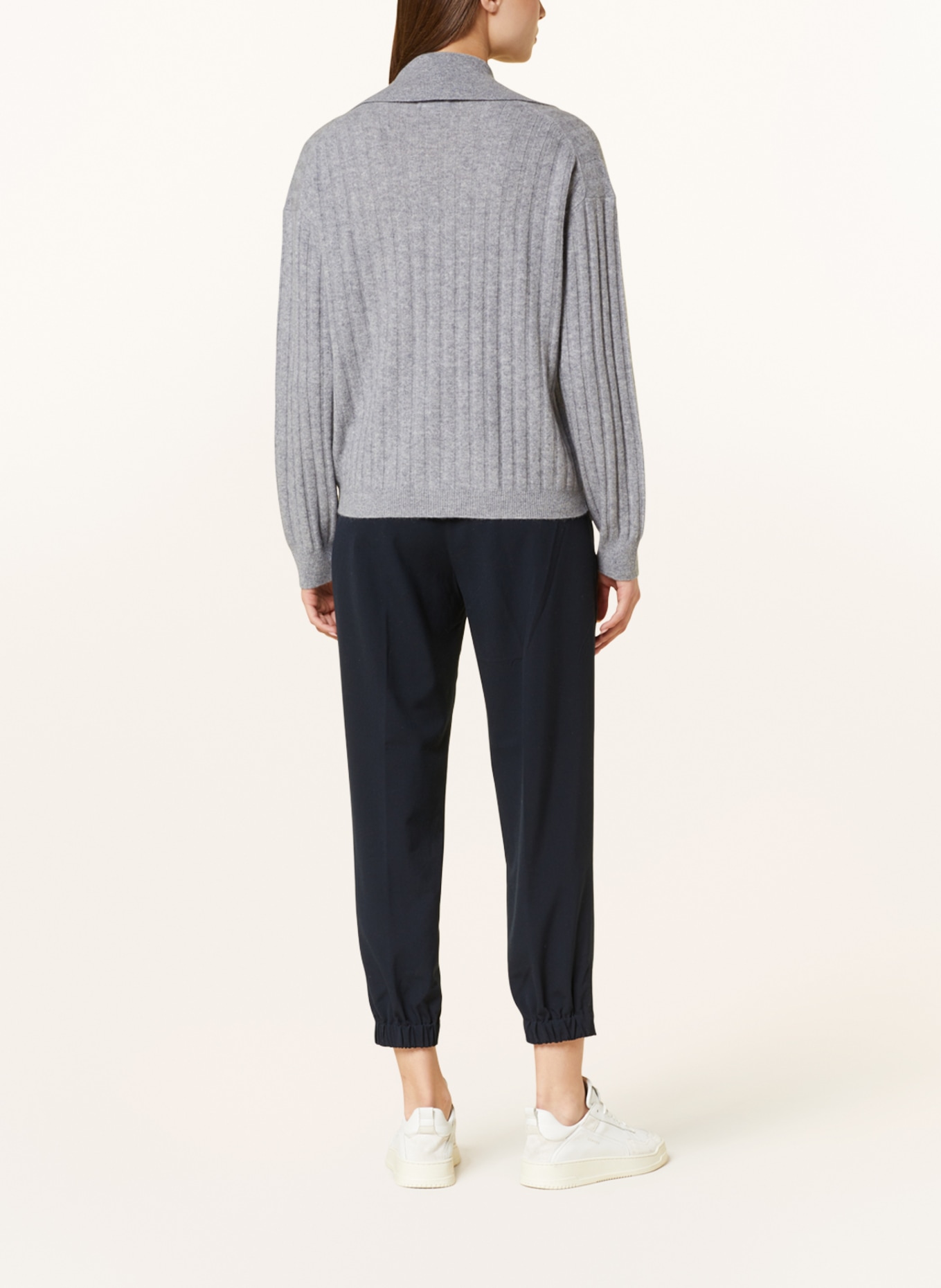 darling harbour Cashmere sweater, Color: GRAY (Image 3)
