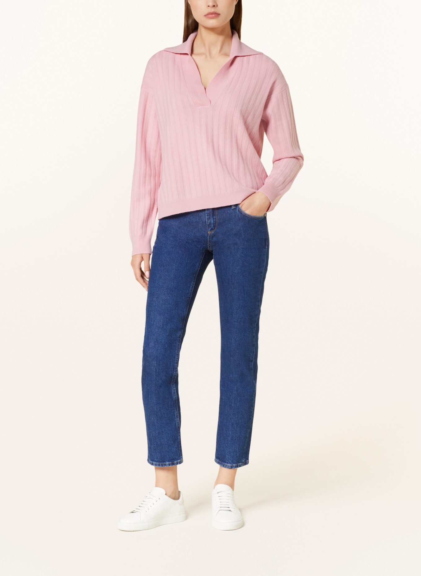 darling harbour Cashmere sweater, Color: PINK (Image 2)