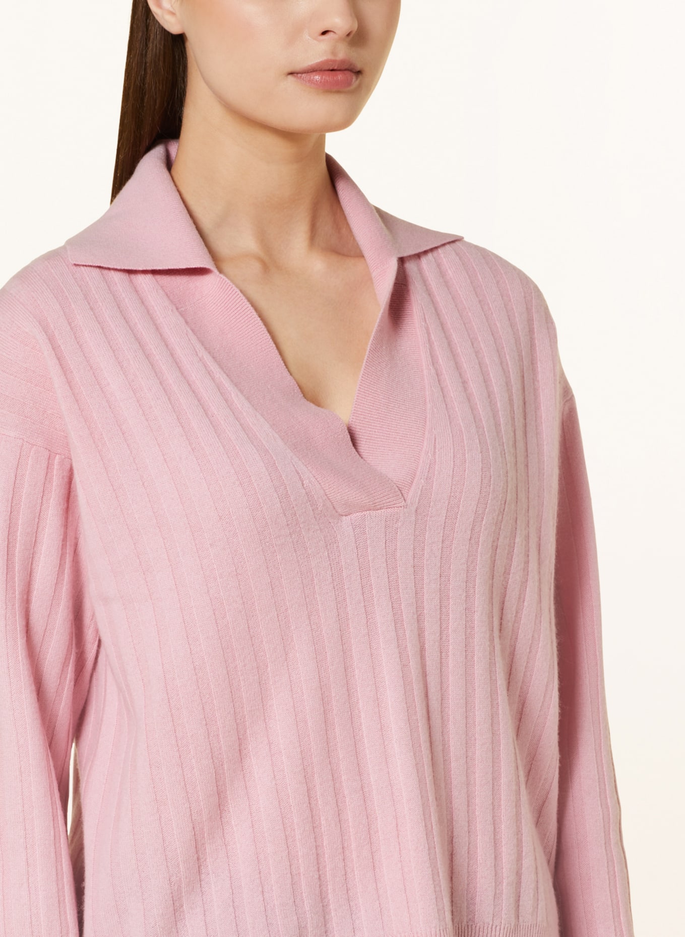 darling harbour Cashmere sweater, Color: PINK (Image 4)