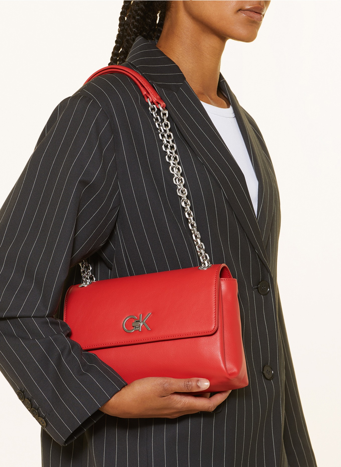 Calvin klein discount crossbody bag red