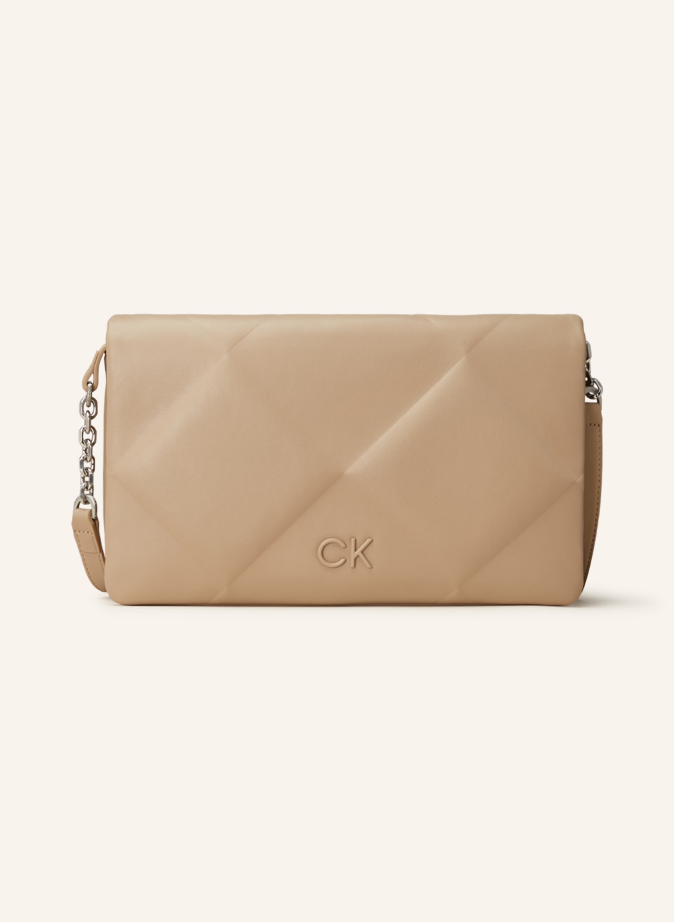 Calvin Klein Crossbody Bag in Light Beige