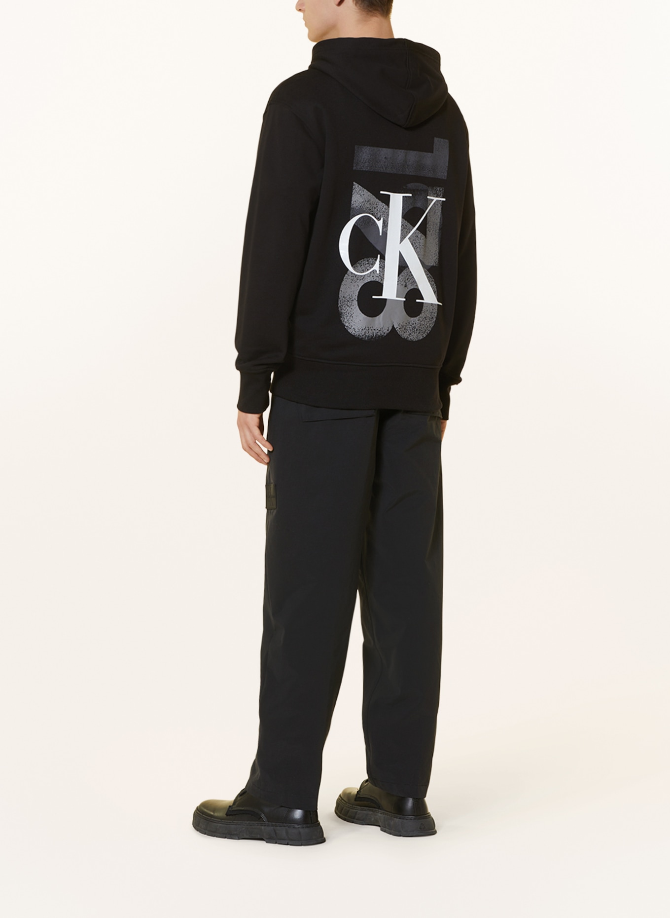 Calvin Klein Jeans Trousers, Color: BLACK (Image 3)