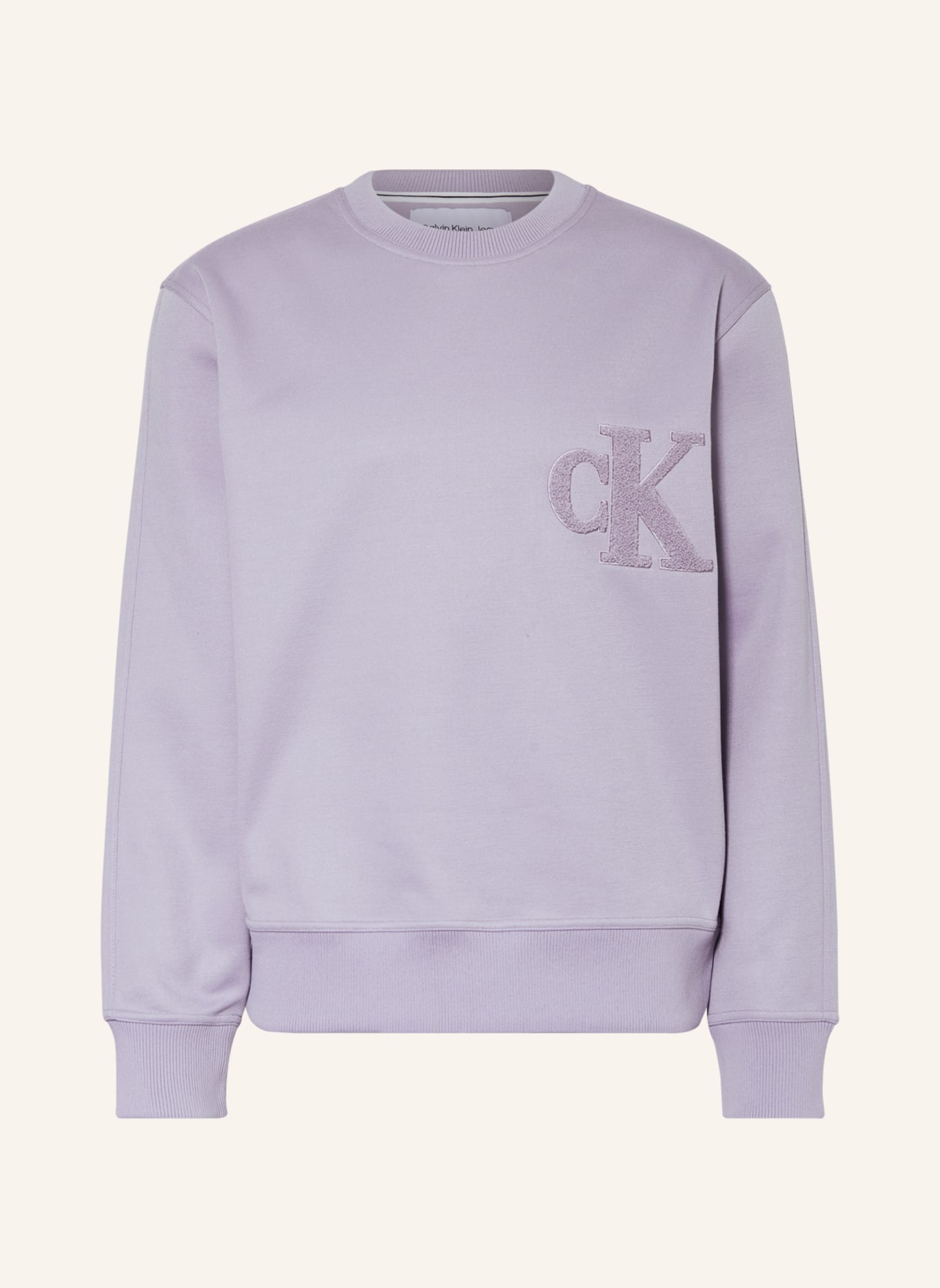 Calvin Klein Jeans Sweatshirt, Color: LIGHT PURPLE (Image 1)
