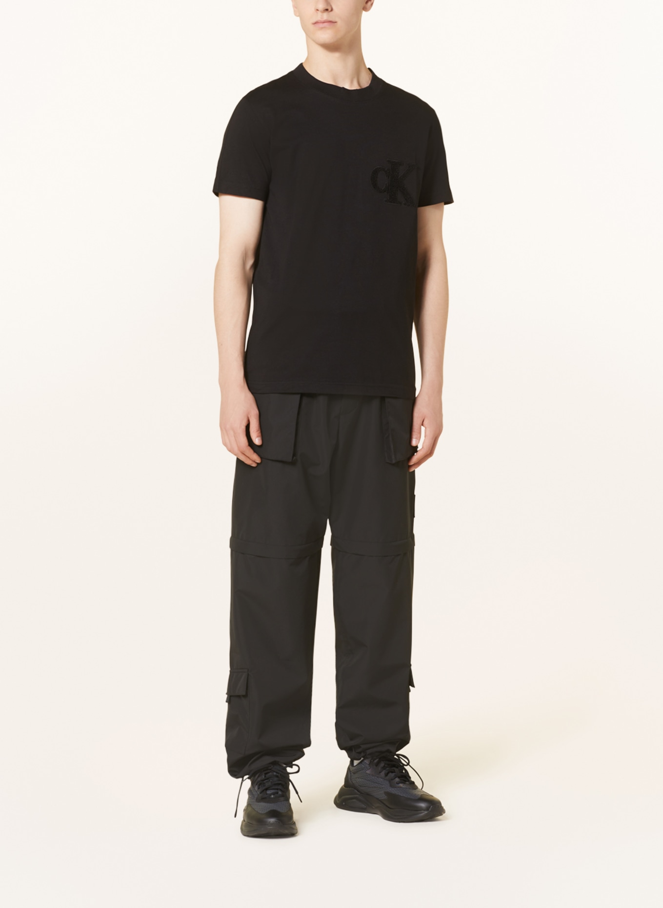 Calvin Klein Jeans T-Shirt, Farbe: SCHWARZ (Bild 2)