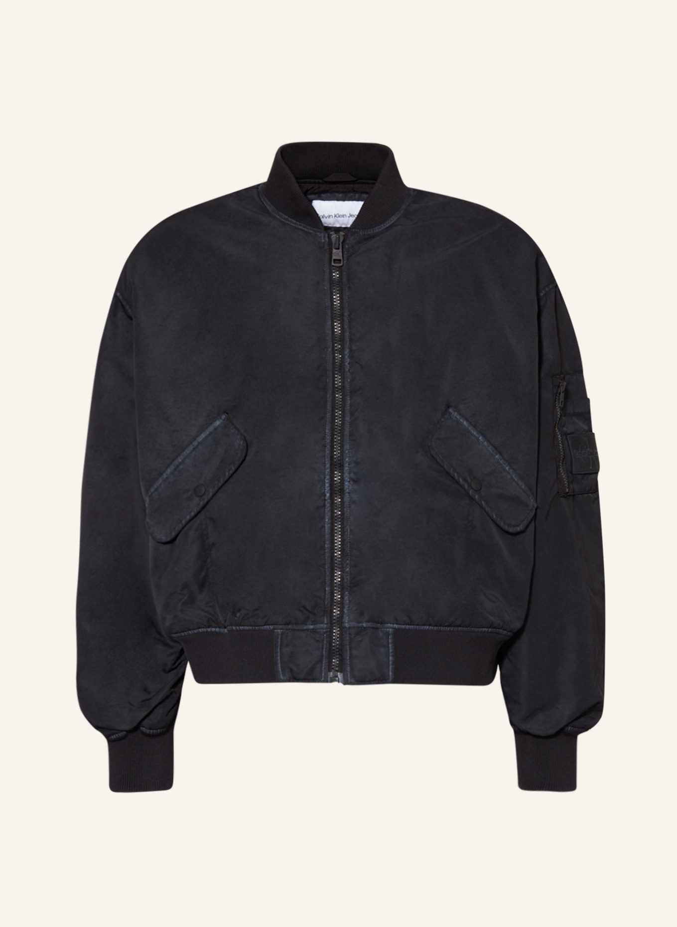Calvin Klein Jeans Bomber jacket, Color: BLACK (Image 1)