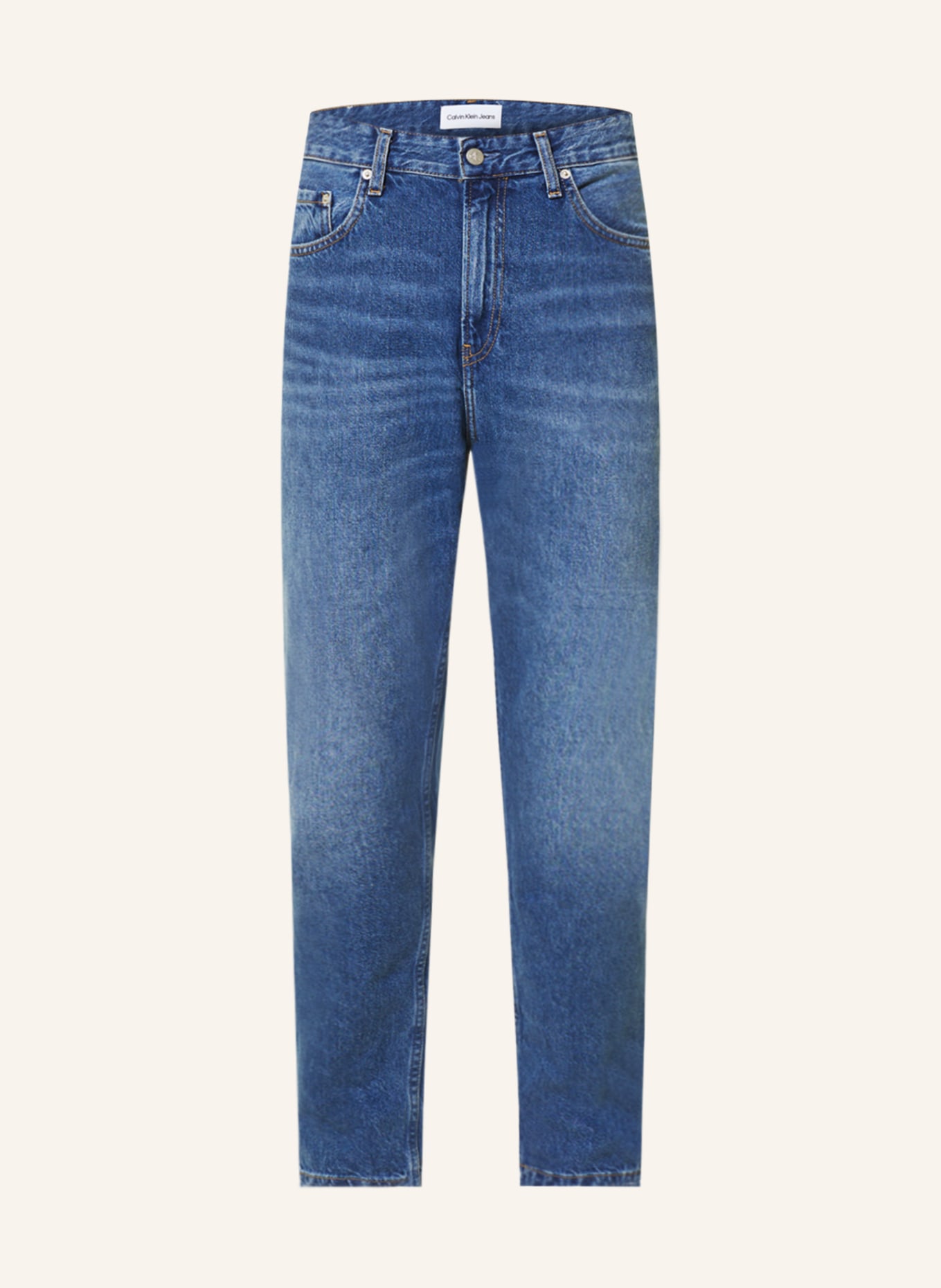 Calvin Klein Jeans Jeansy regular taper fit, Kolor: 1A4 DENIM MEDIUM (Obrazek 1)