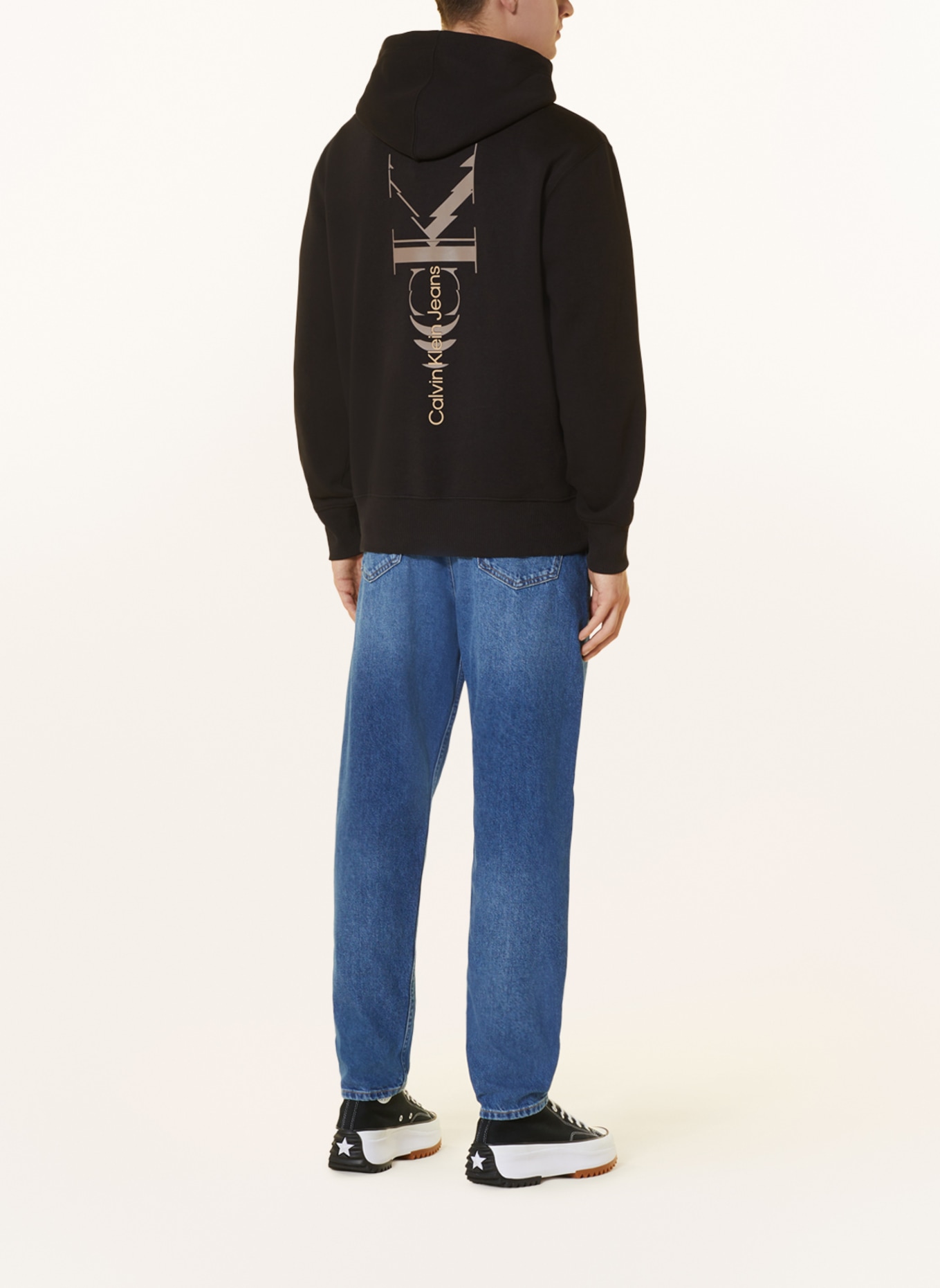 Calvin Klein Jeans Jeans Regular Taper Fit, Farbe: 1A4 DENIM MEDIUM (Bild 3)